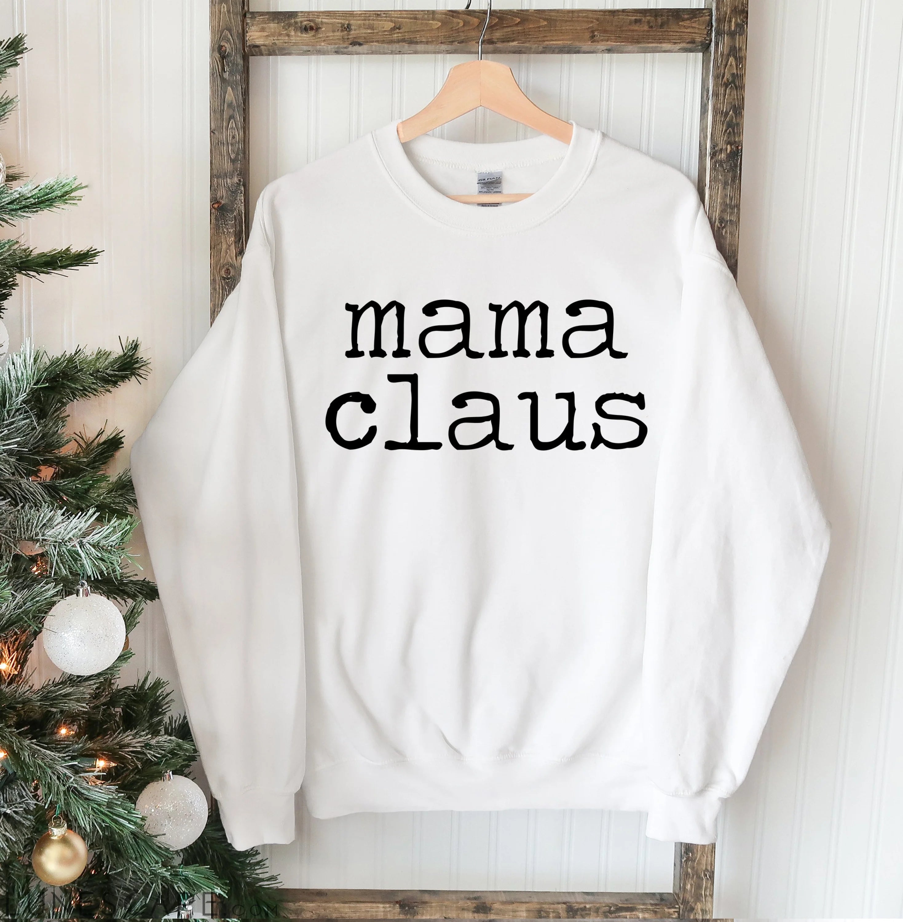 Mama Claus Christmas Sweatshirt LUNESCAPE