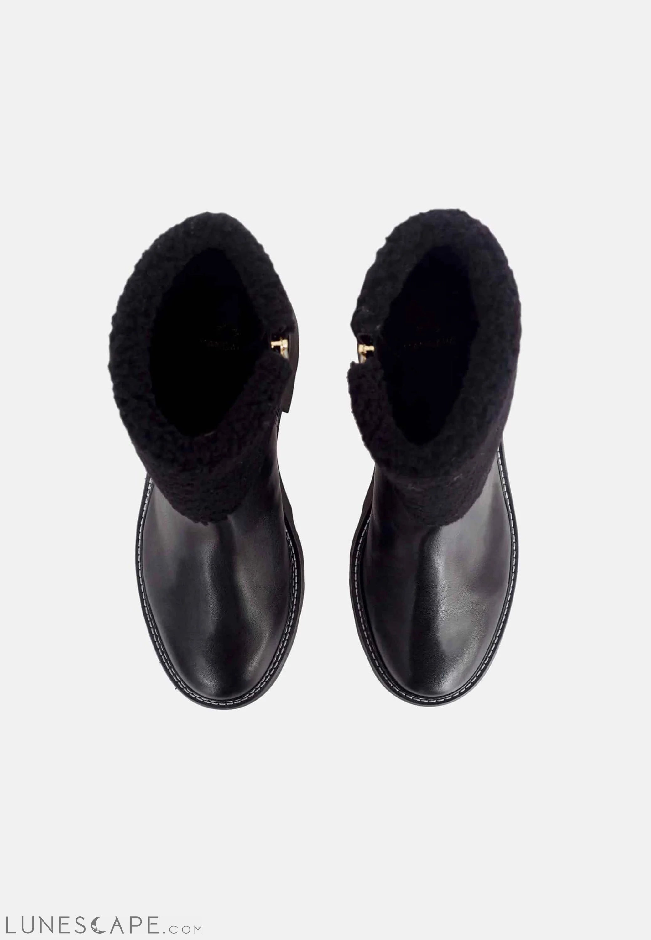Mangará Andira Ankle Boots - Stylish Shearling Detail LUNESCAPE