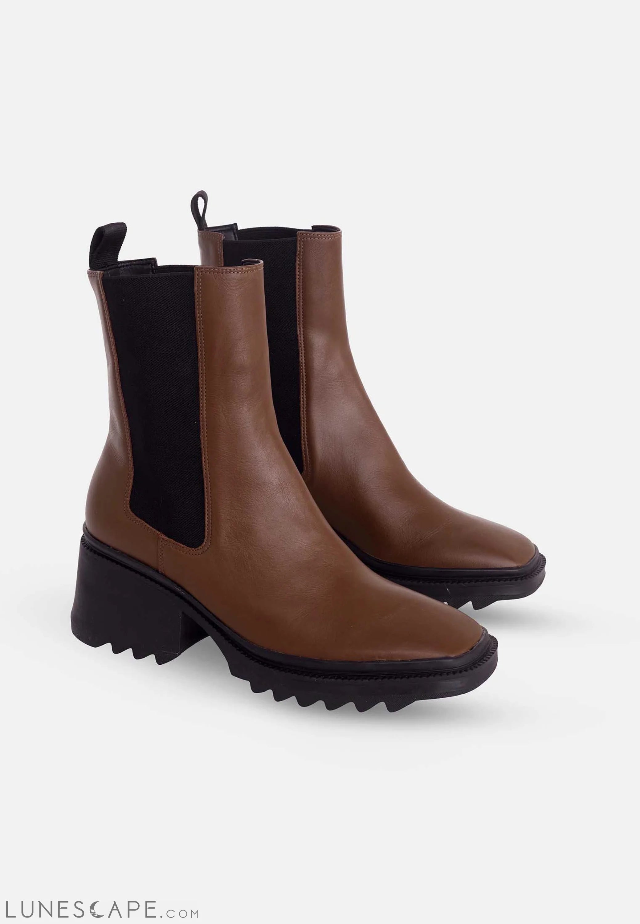 Mangará Arachis Brown Combat Boots LUNESCAPE