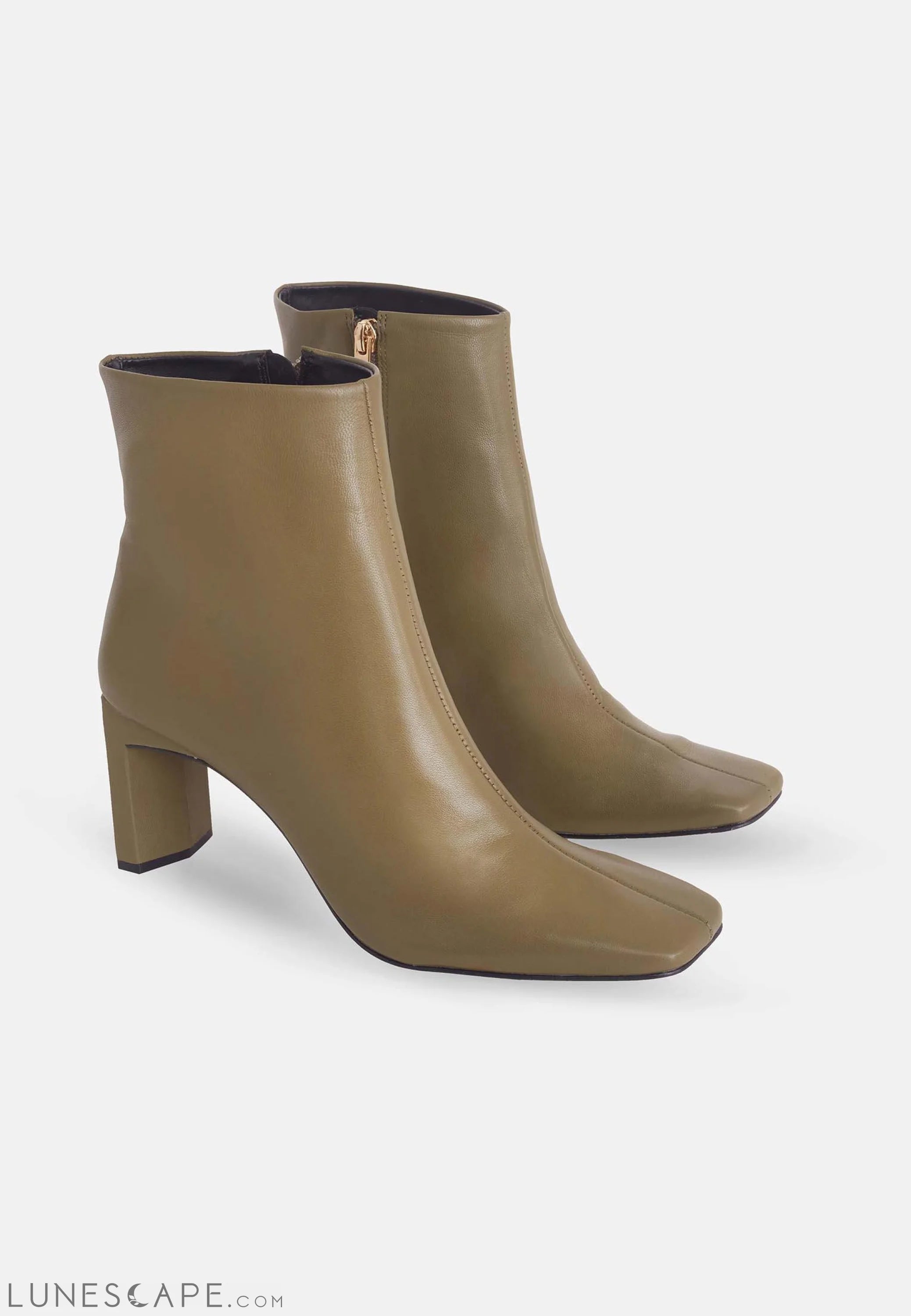 Mangará Senna Women's Block Heel Boots LUNESCAPE