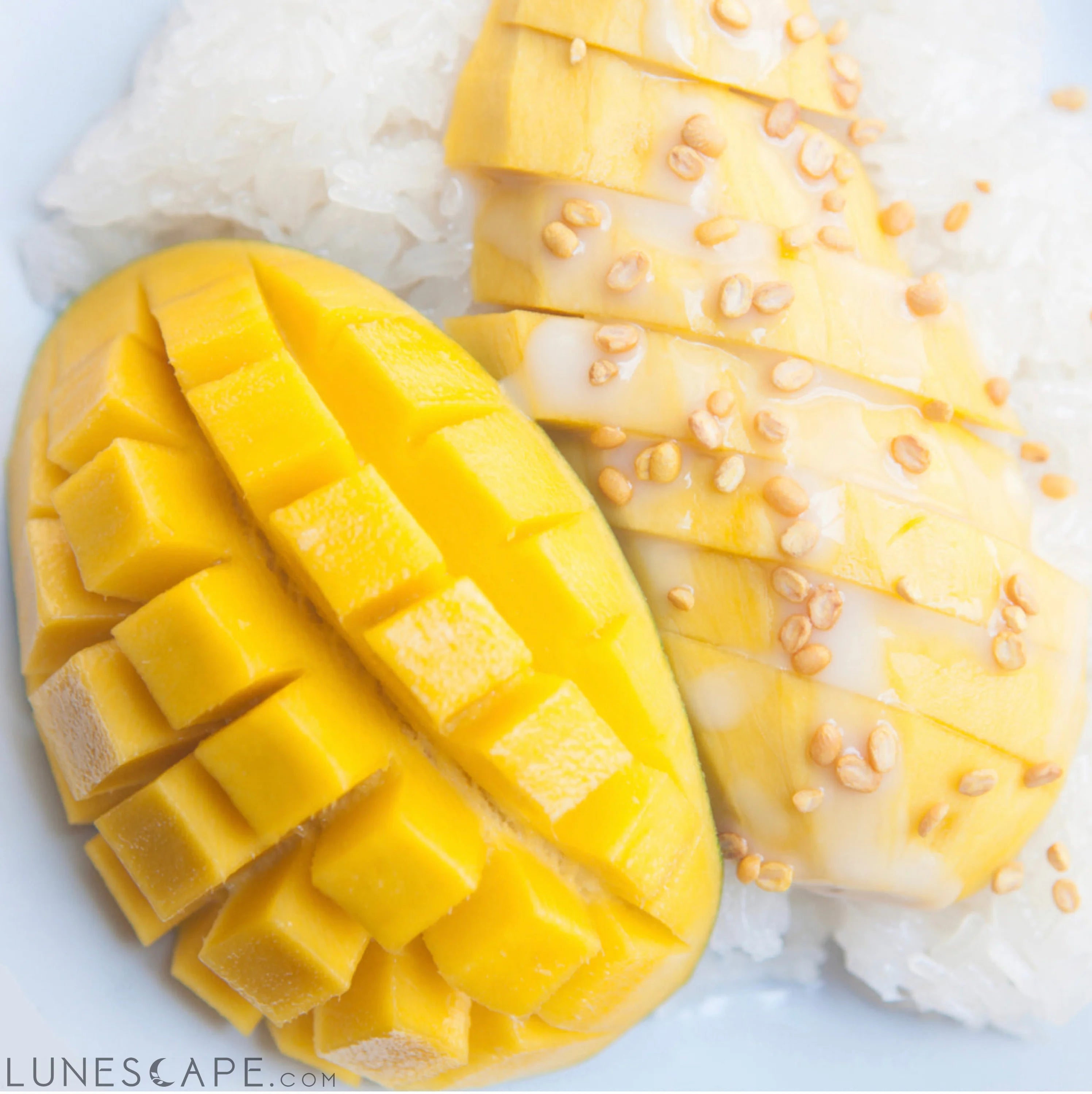 Mango Coconut Whipped Body Scrub LUNESCAPE