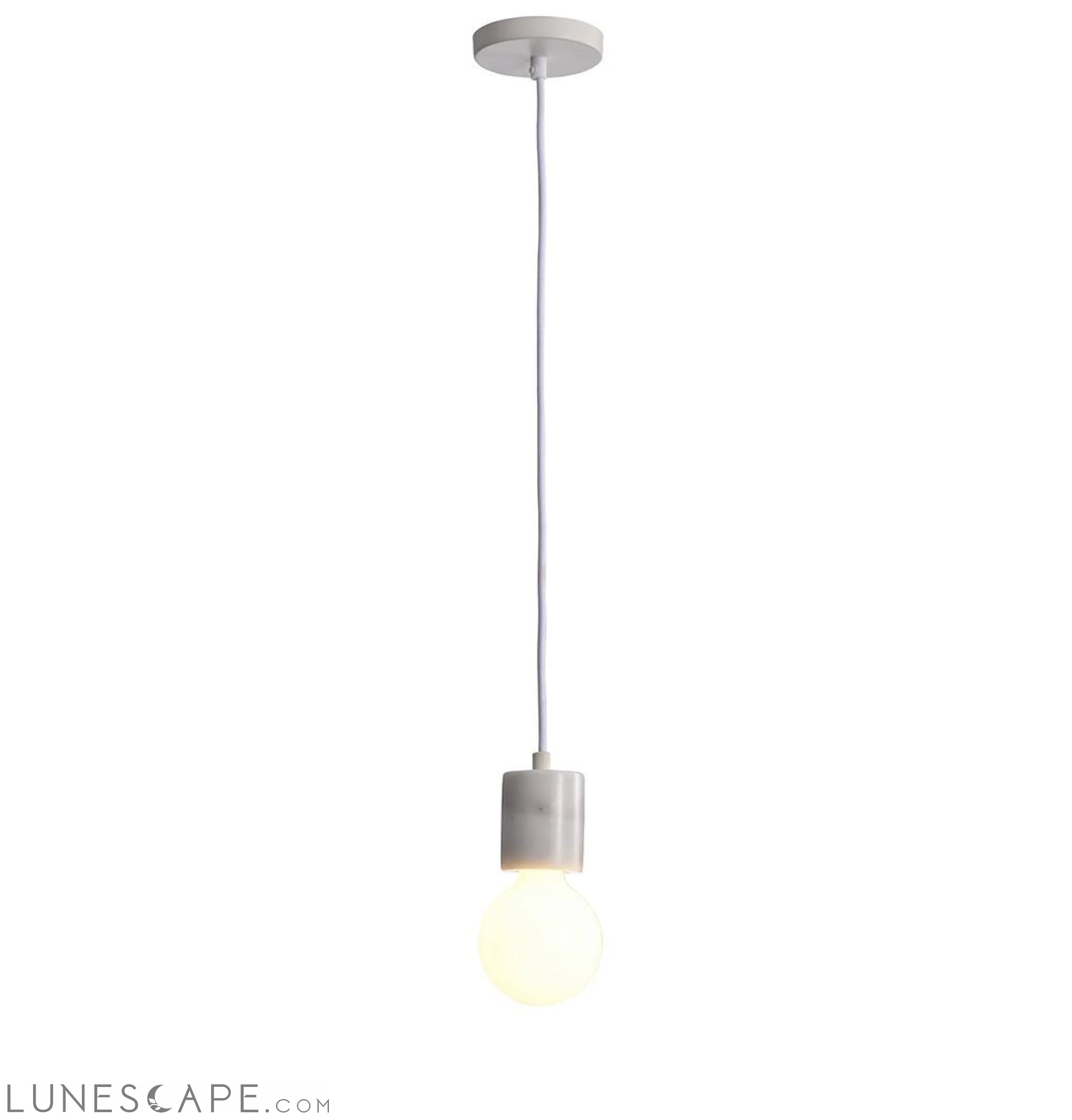Marble Single Pendant Lamp LUNESCAPE