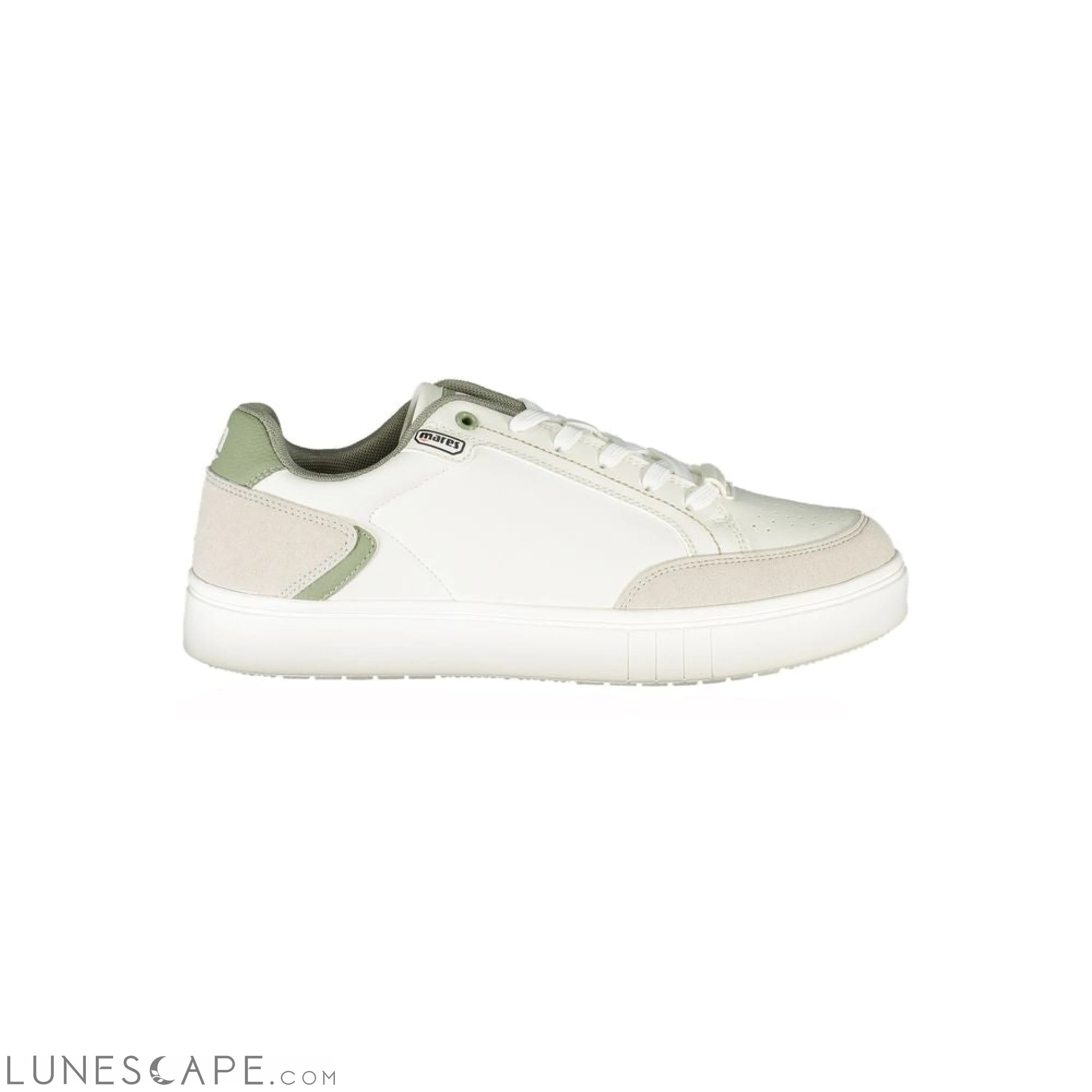 Mares White Polyester Sneaker LUNESCAPE