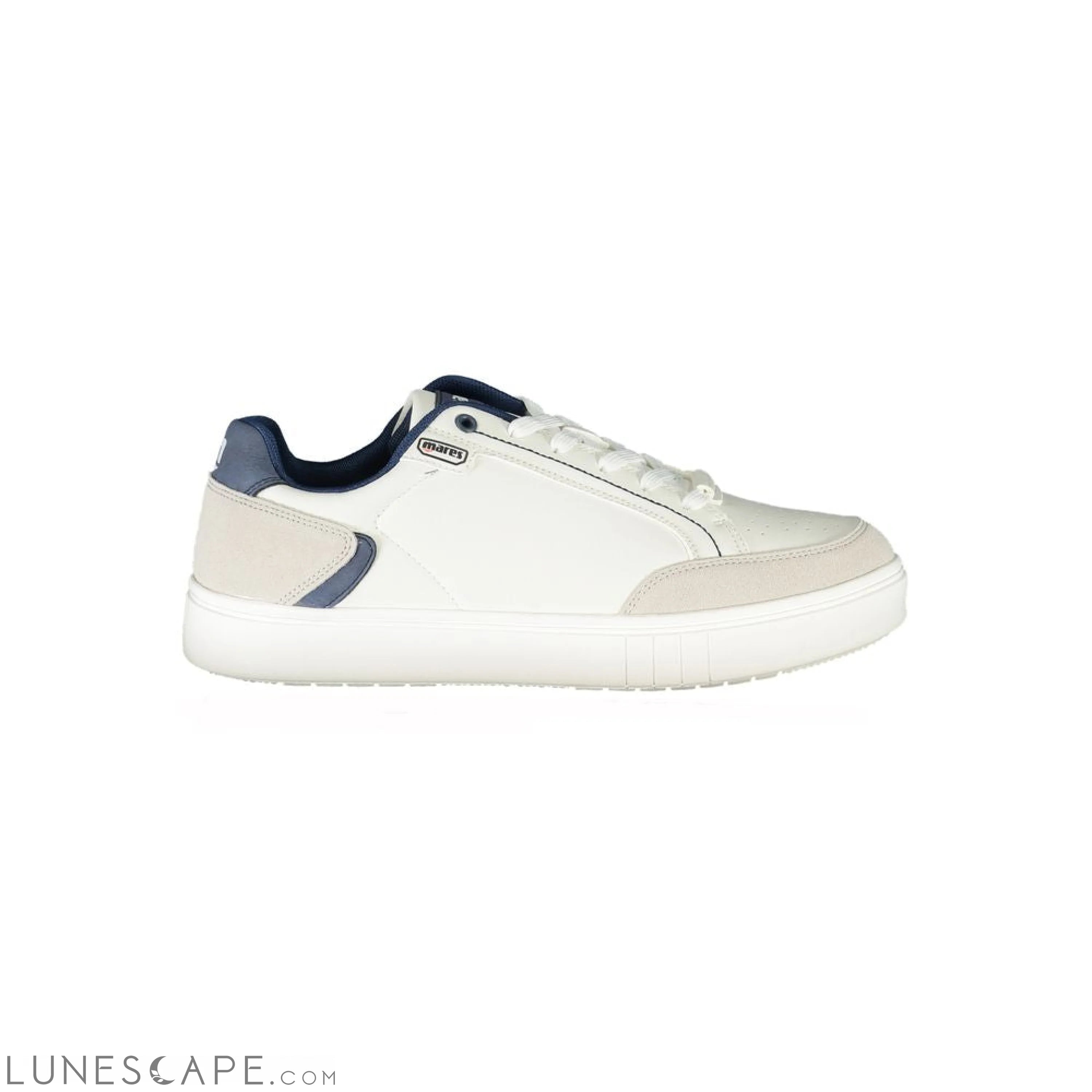 Mares White Polyester Sneaker LUNESCAPE