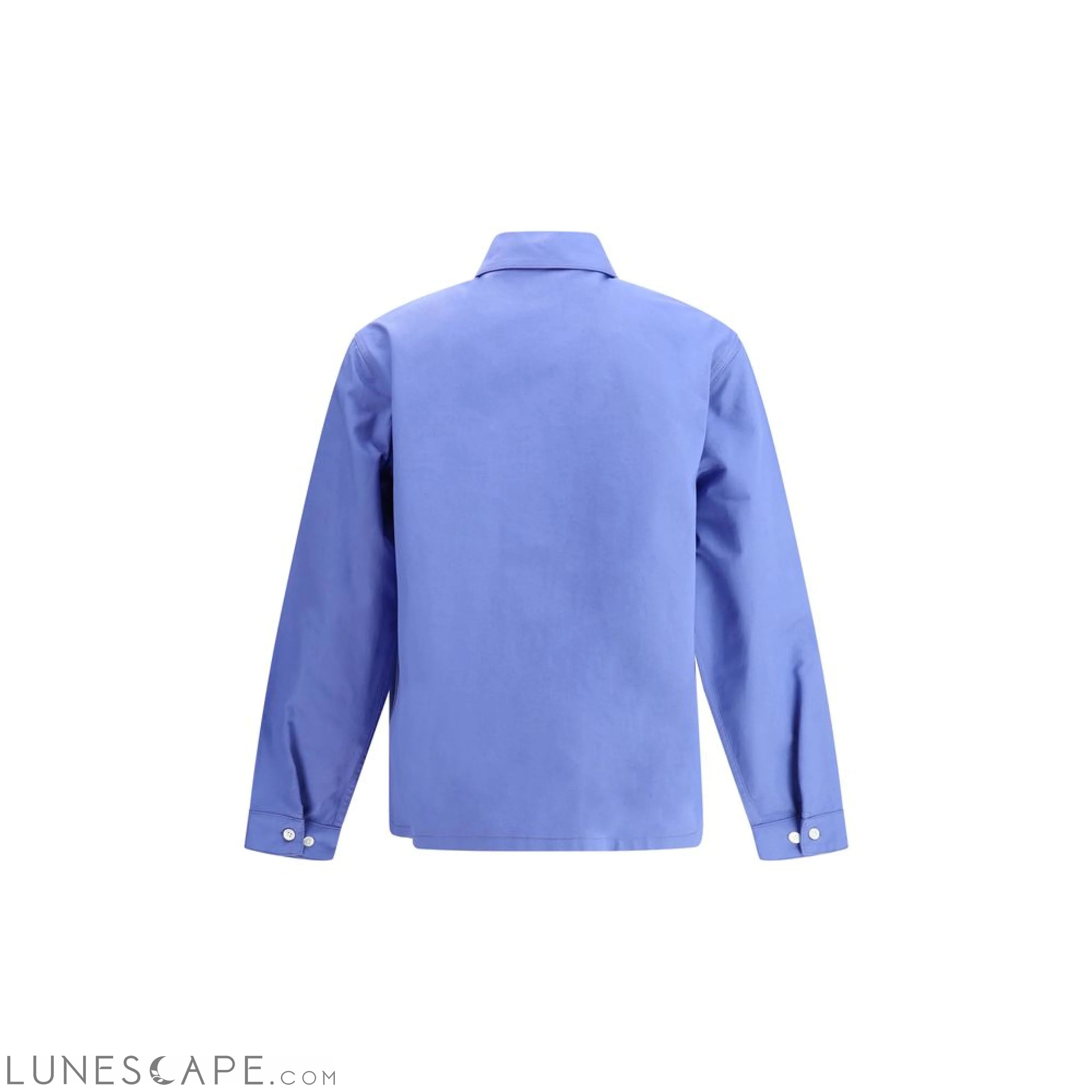 Marni Men's Zip-Front Formal Shirt LUNESCAPE