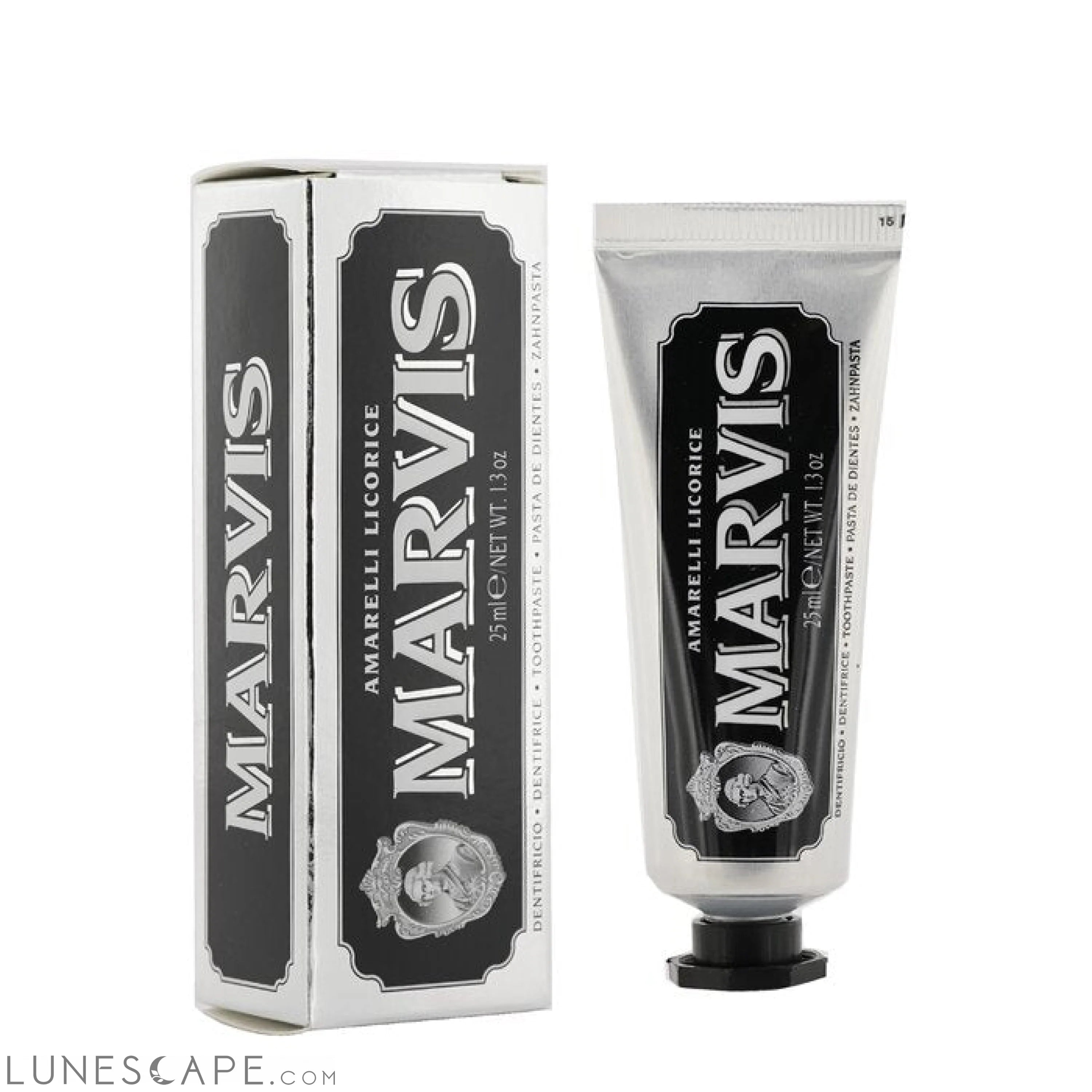 MARVIS - Amarelli Licorice Toothpaste (Travel Size) LUNESCAPE