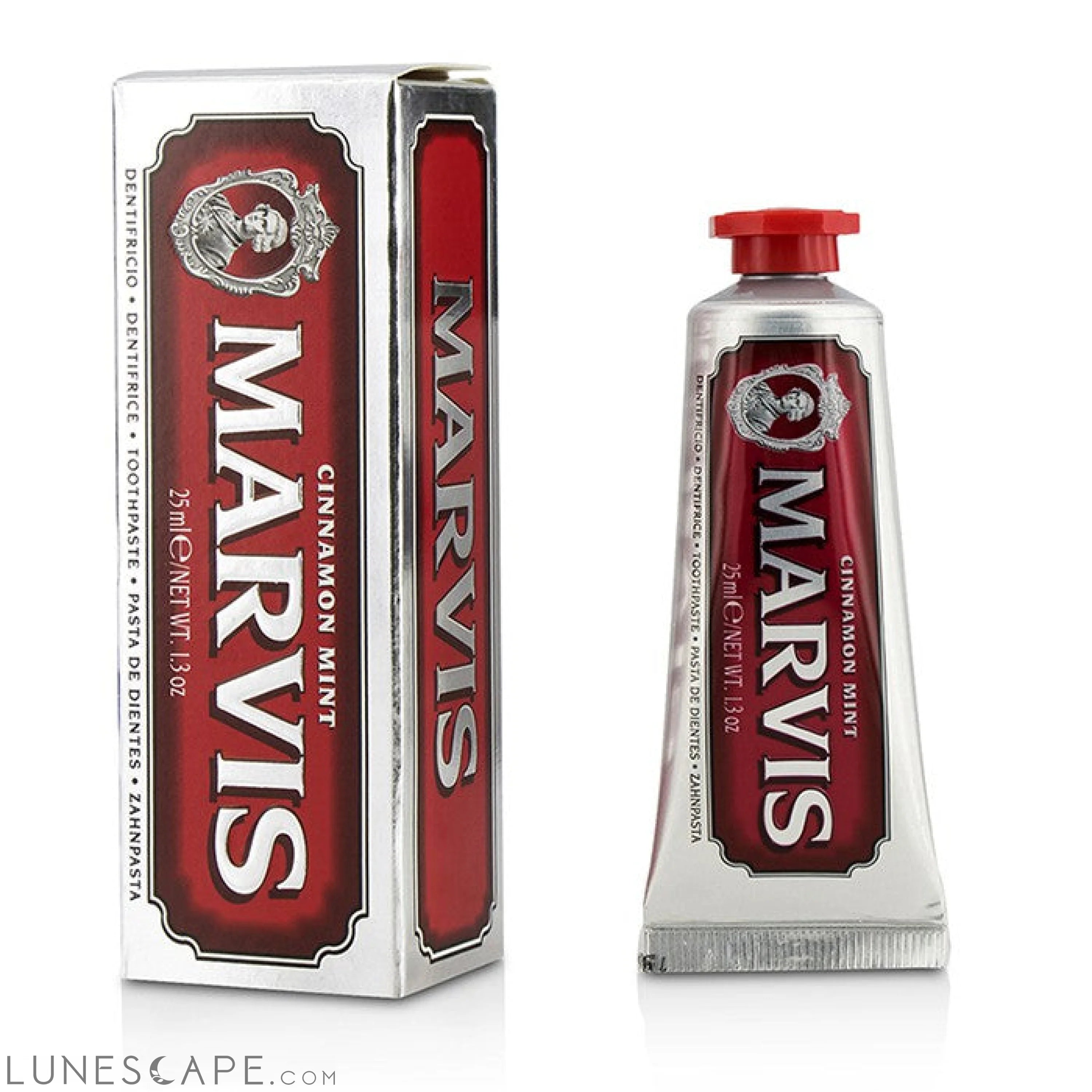 MARVIS - Cinnamon Mint Toothpaste (Travel Size) LUNESCAPE