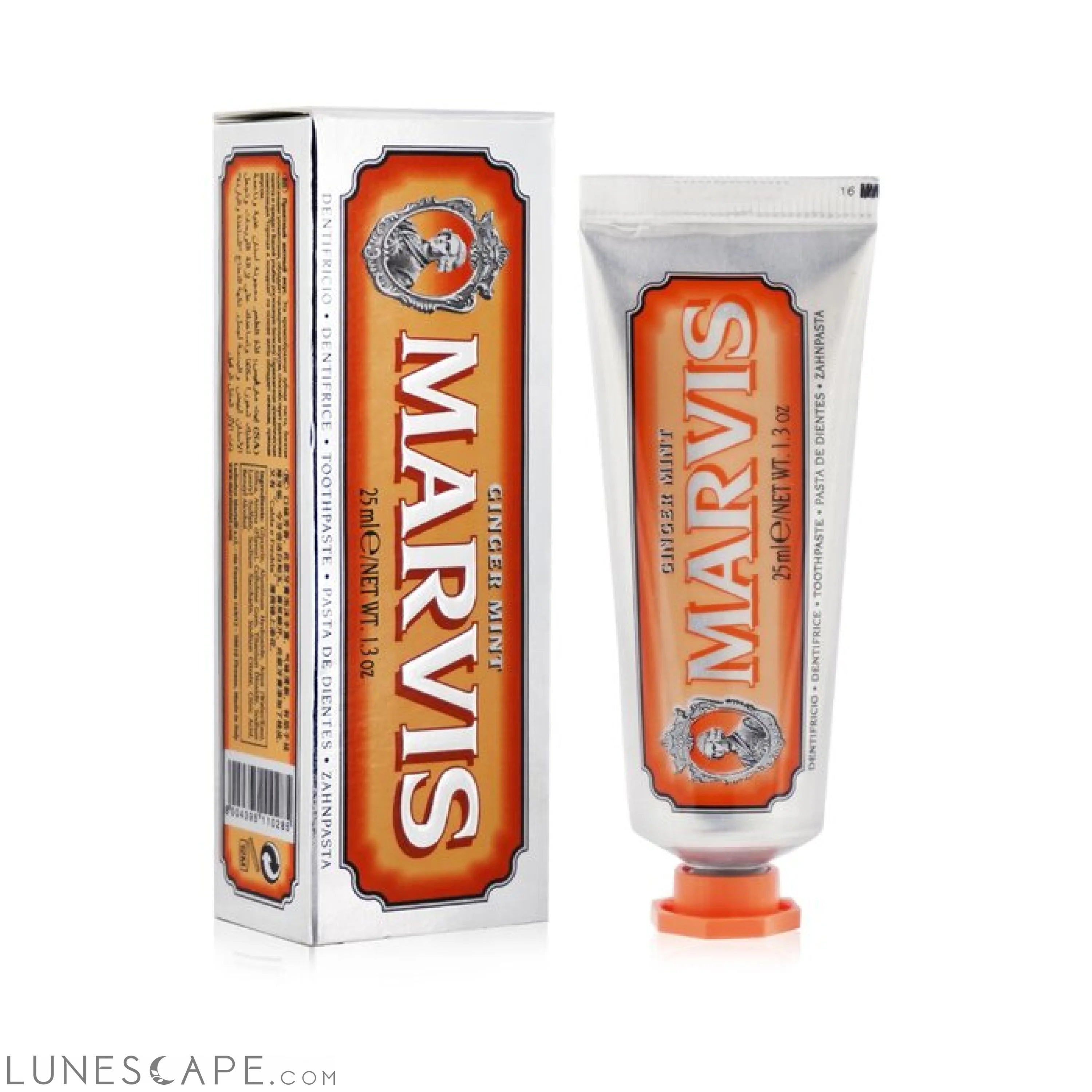 MARVIS - Ginger Mint Toothpaste (Travel Size) LUNESCAPE