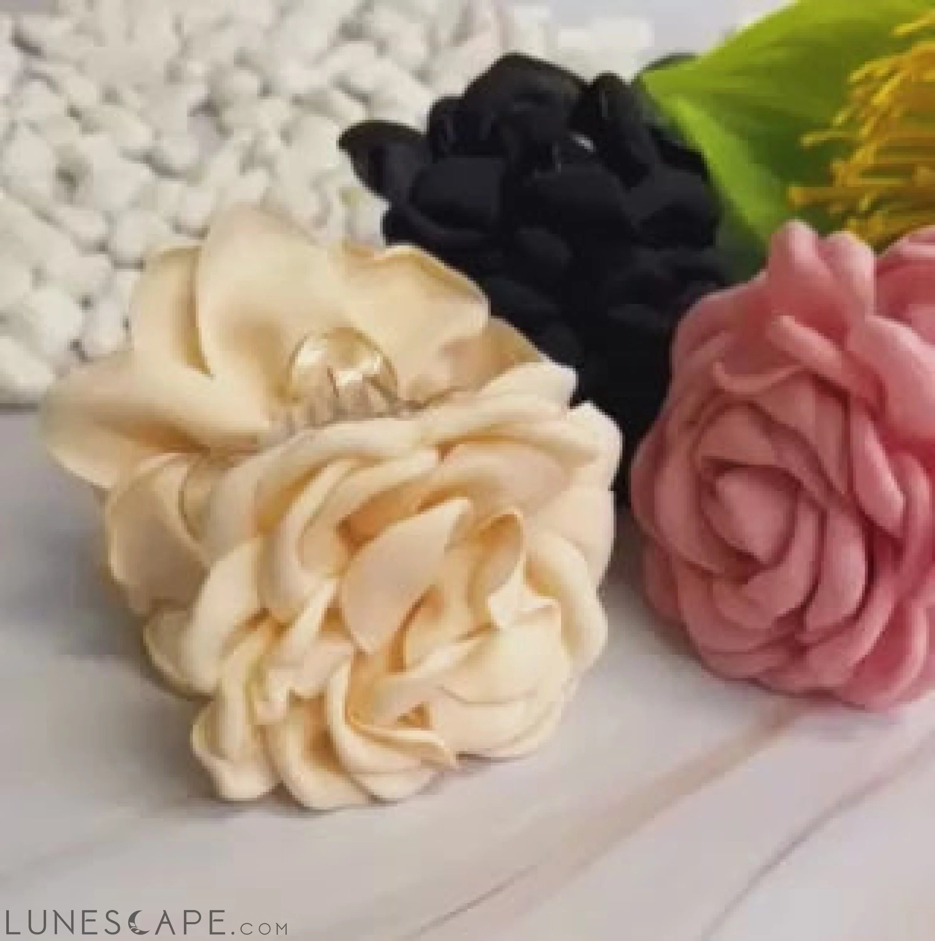 May Rose Double Sided Hair Claw LUNESCAPE