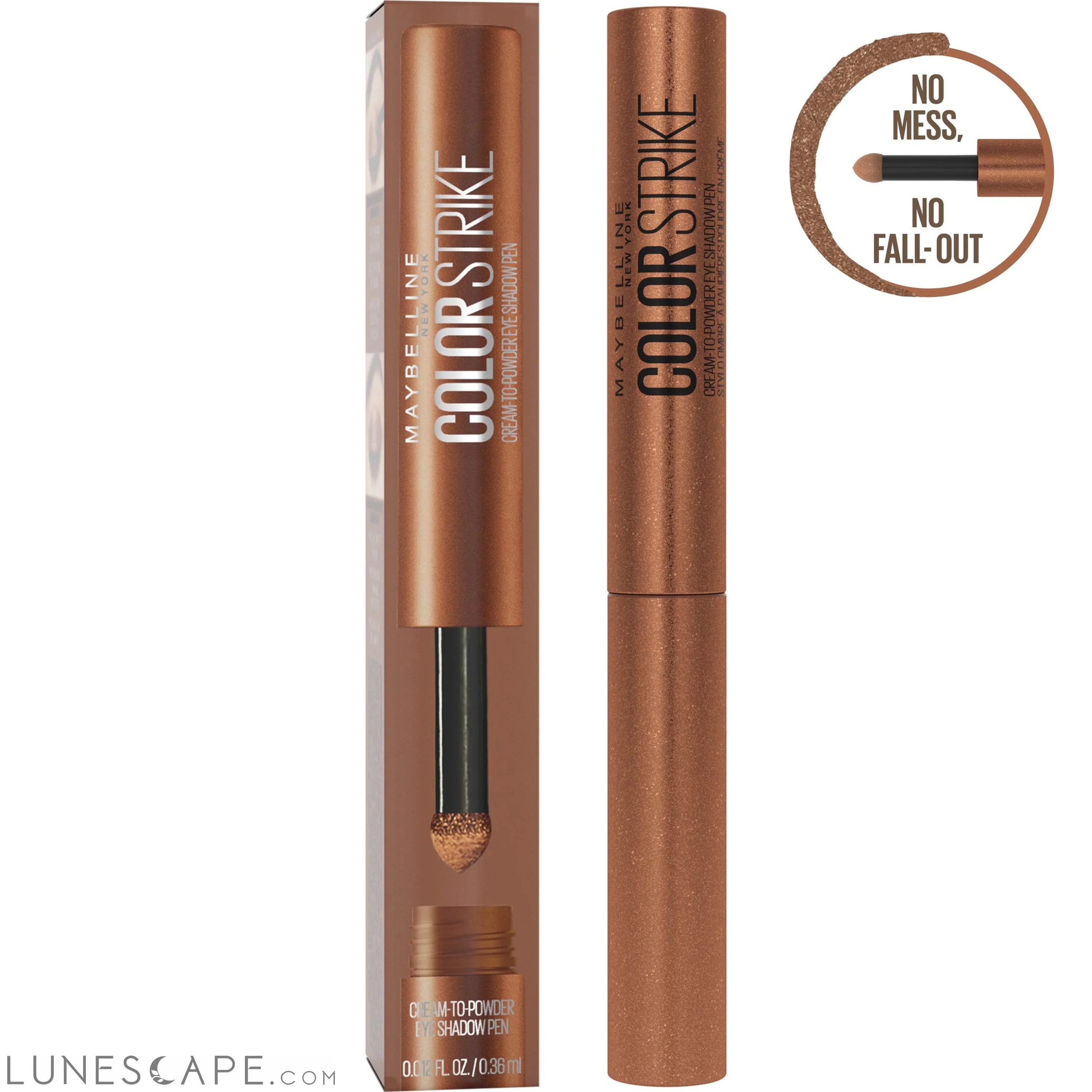 MAYBELLINE Color Strike Cream-To-Powder Eye Shadow Pen LUNESCAPE