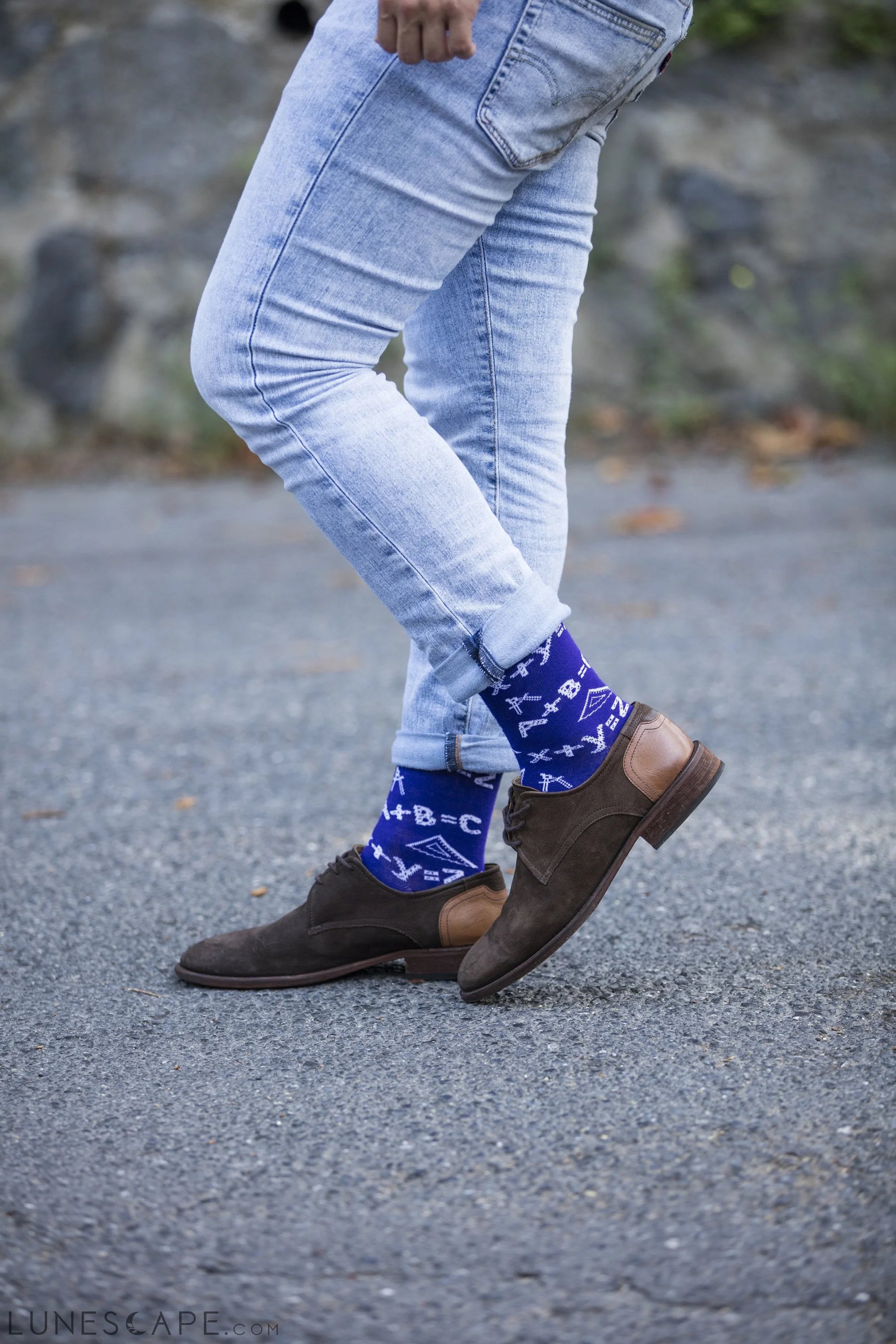 Men's Arts & Science Socks LUNESCAPE