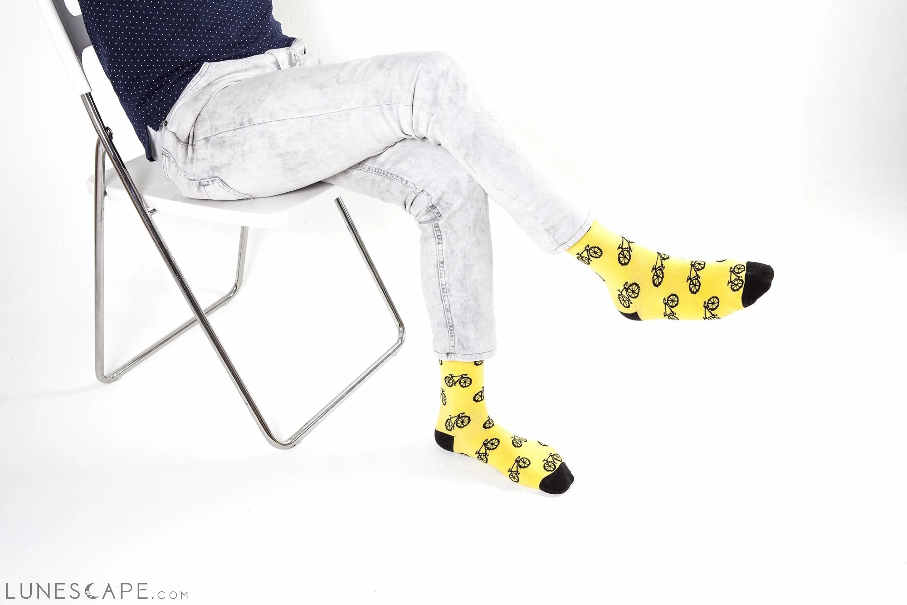Men's Bicycle Socks LUNESCAPE