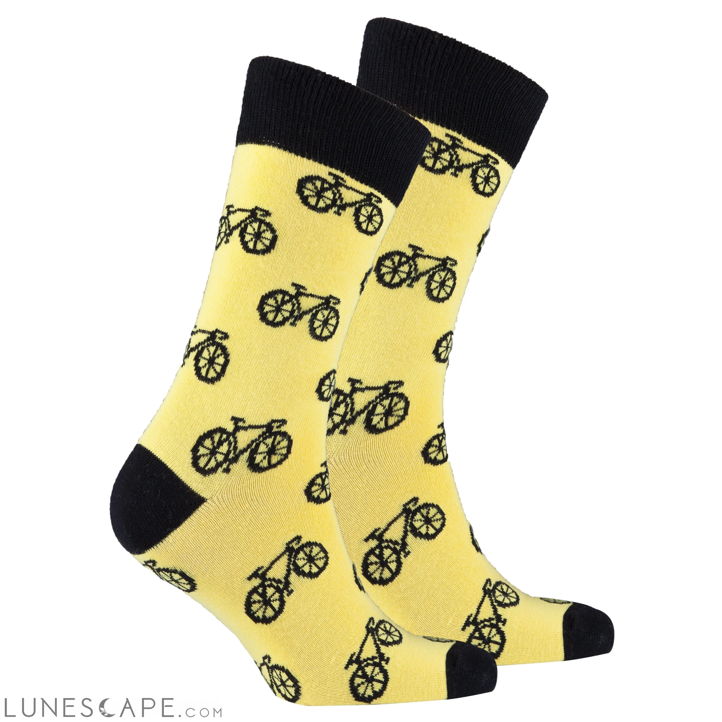 Men's Bicycle Socks LUNESCAPE