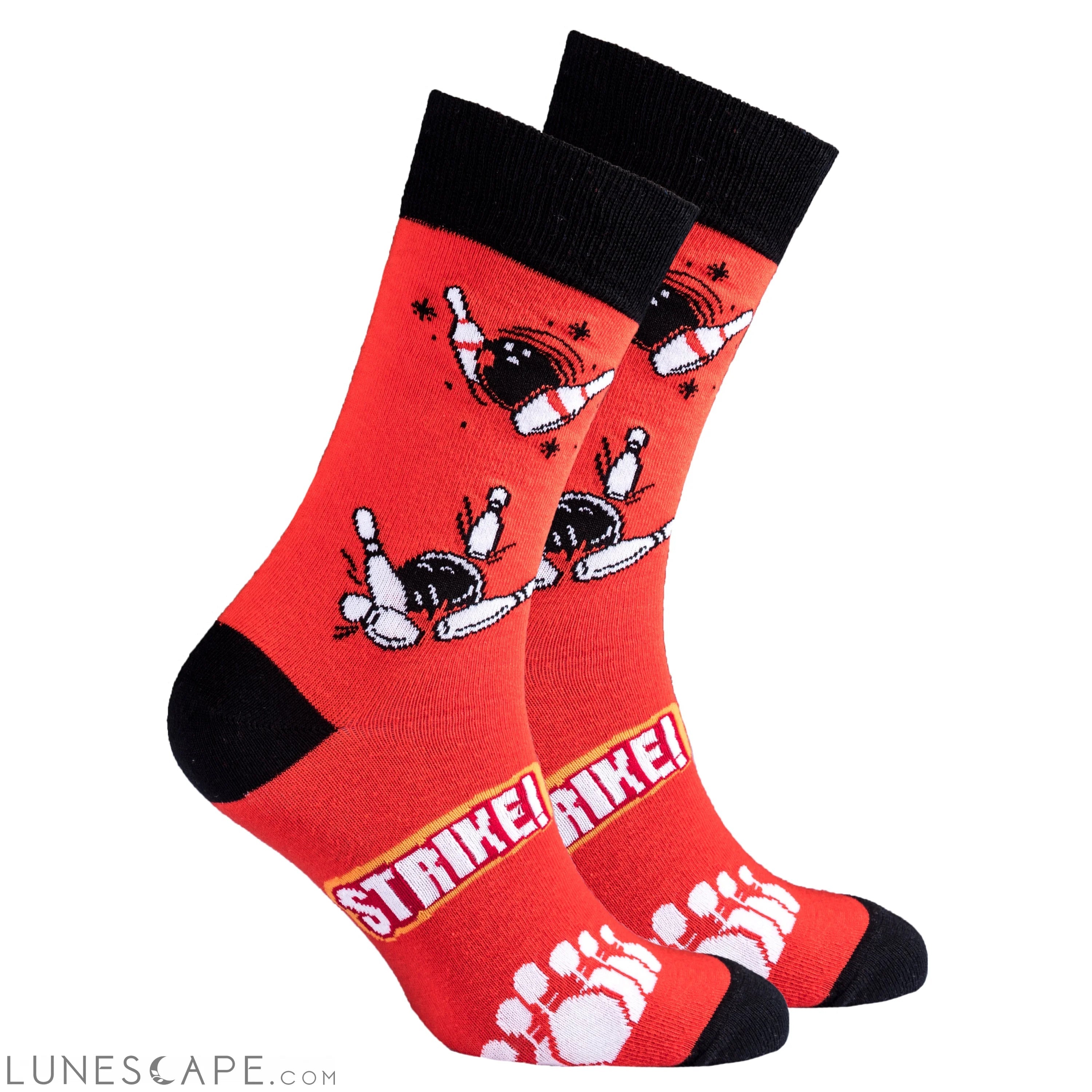 Men's Bowling Socks LUNESCAPE