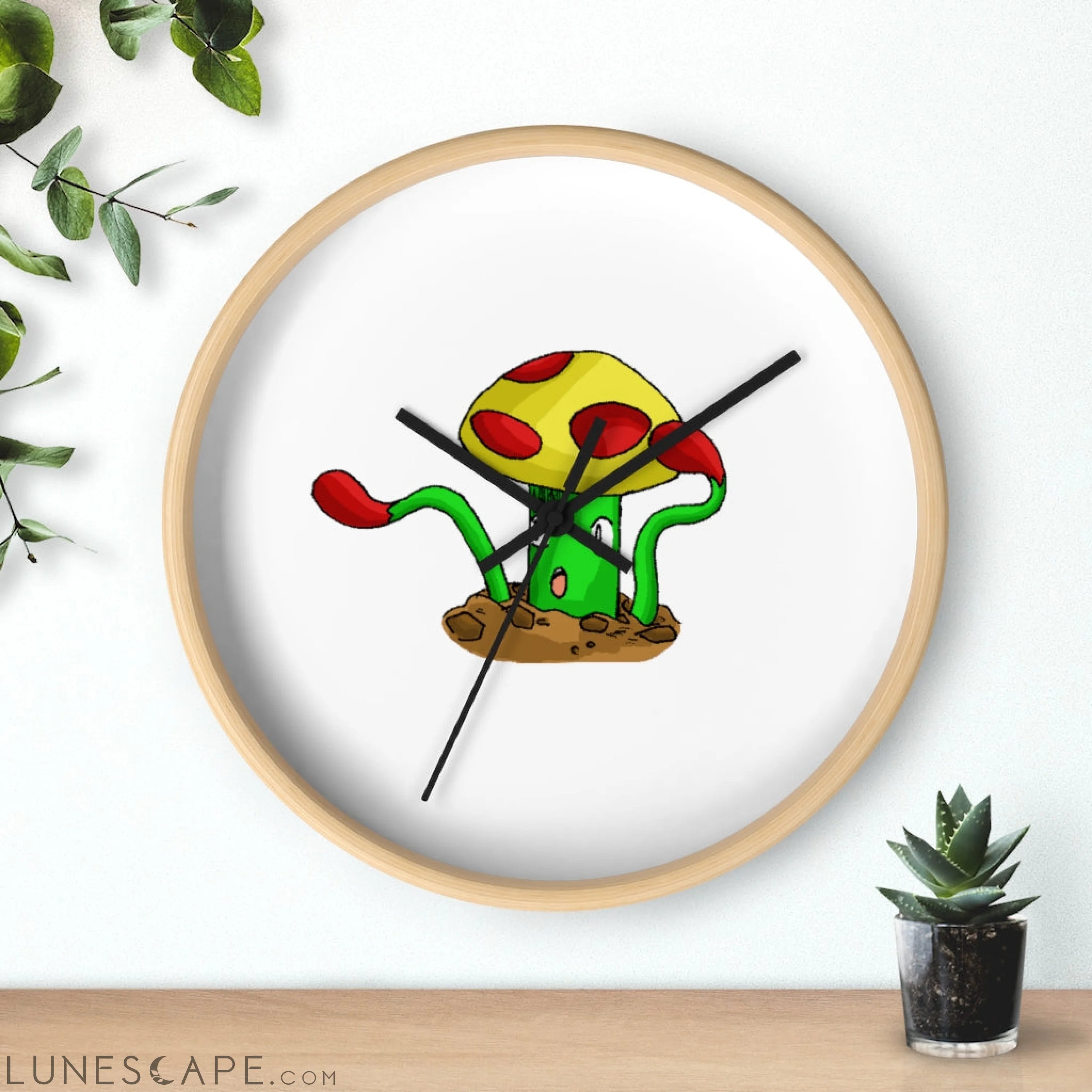 Mepamash Wall clock LUNESCAPE