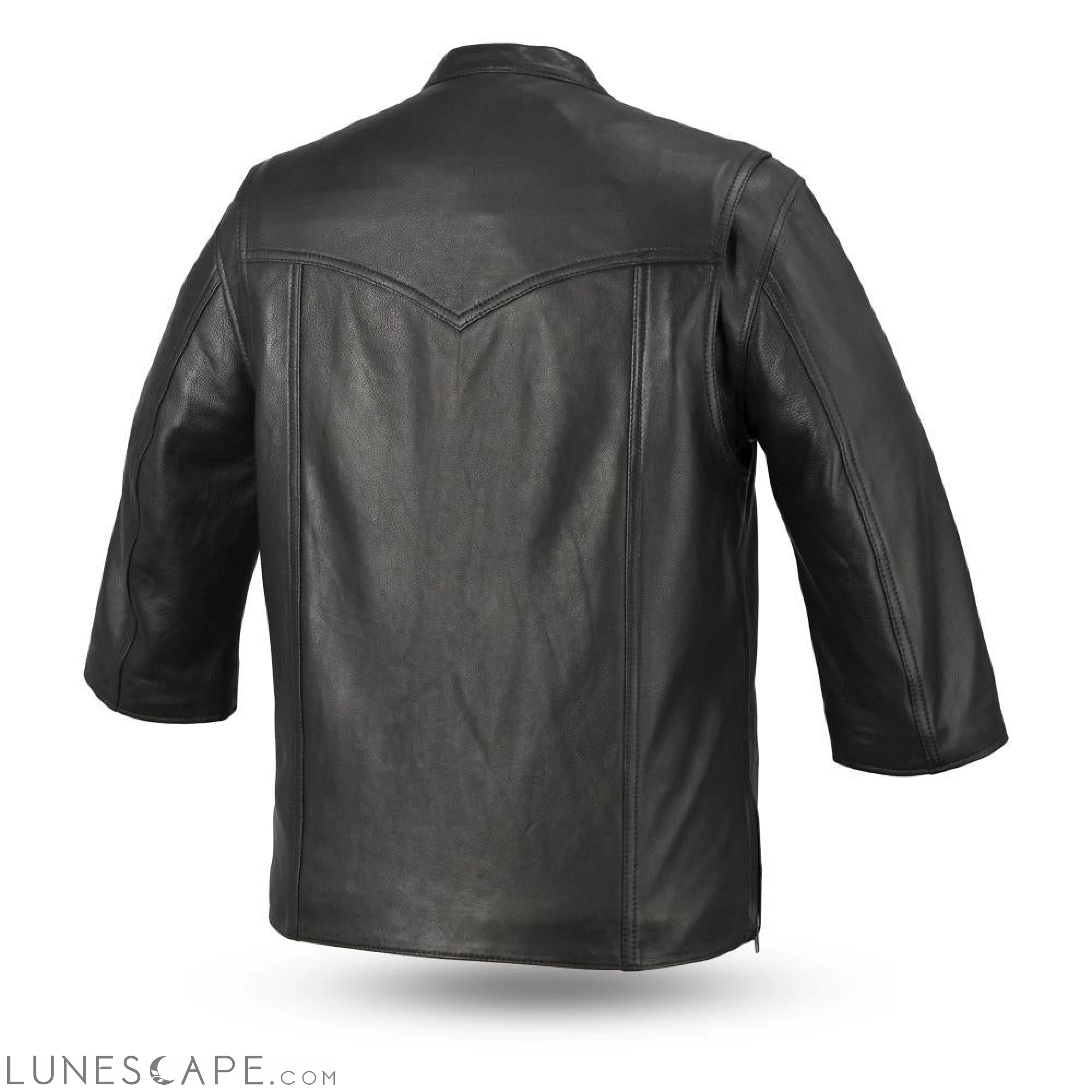 Mesa - Men's Motorcycle Leather Shirt LUNESCAPE