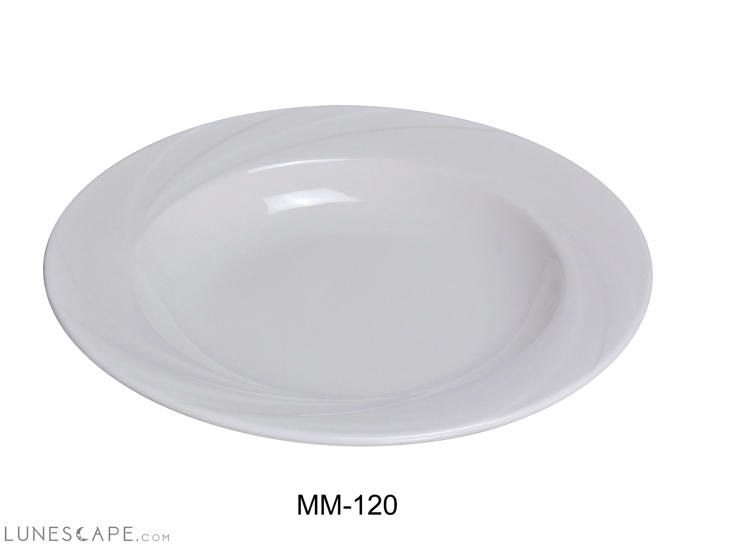 Miami 12" Triangle Dinner Plate LUNESCAPE