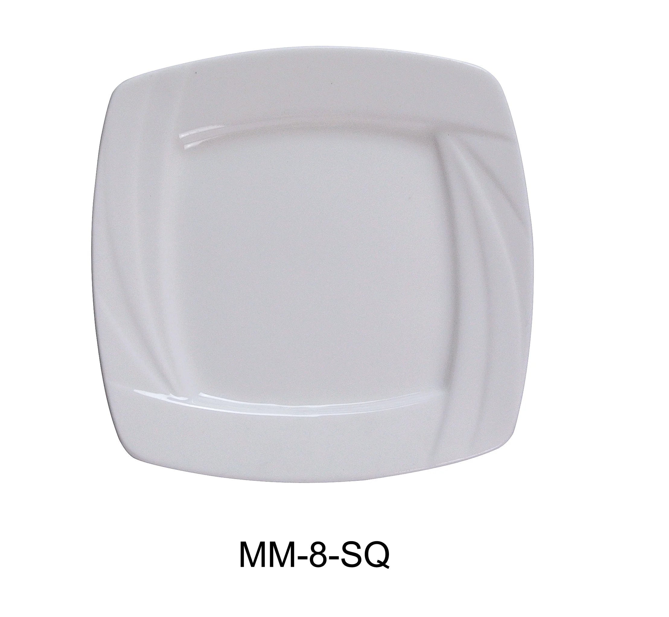 Miami 8" Square Salad Plate LUNESCAPE