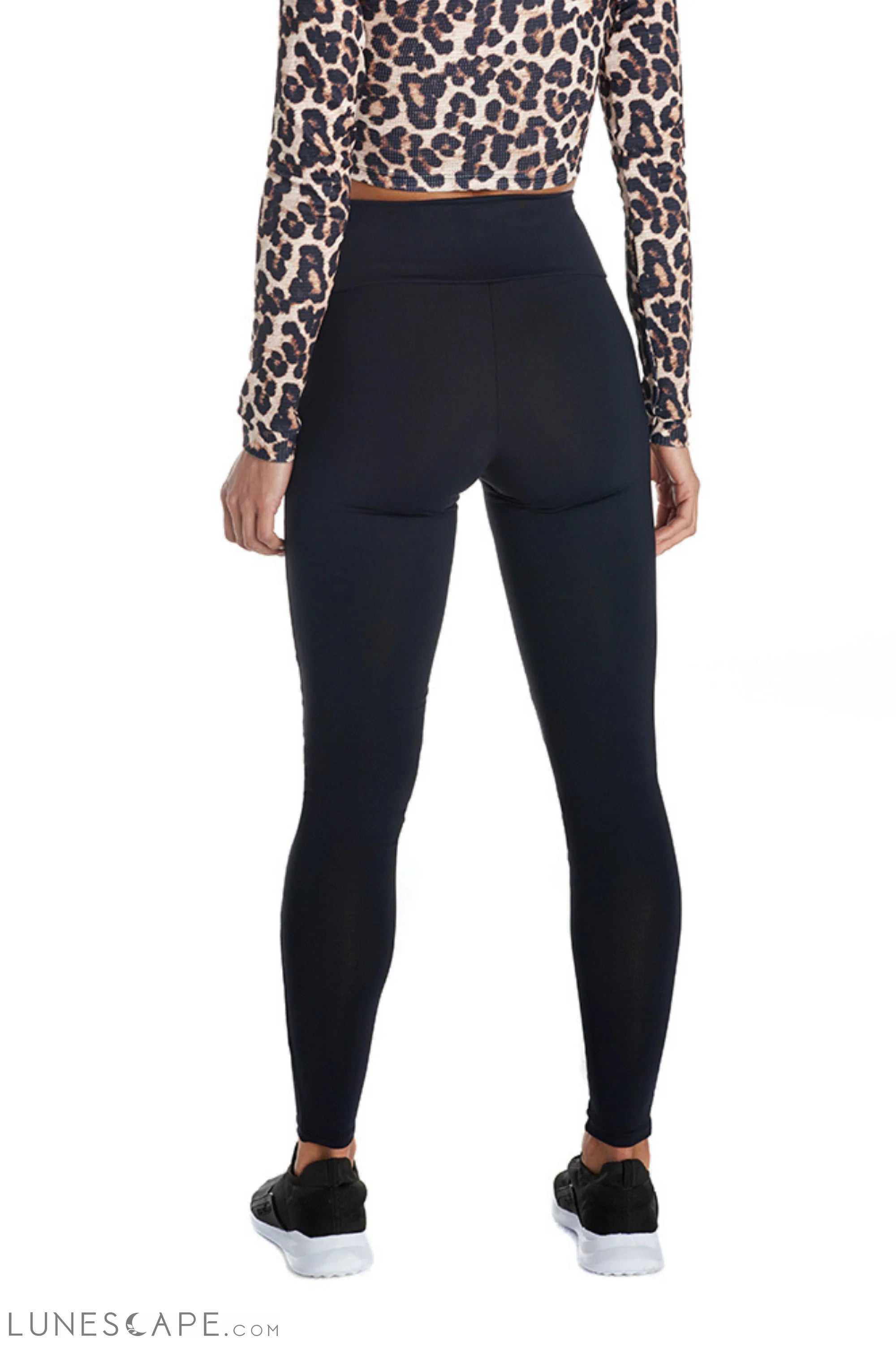 Midnight Animal Leopard Print Inspired Legging LUNESCAPE