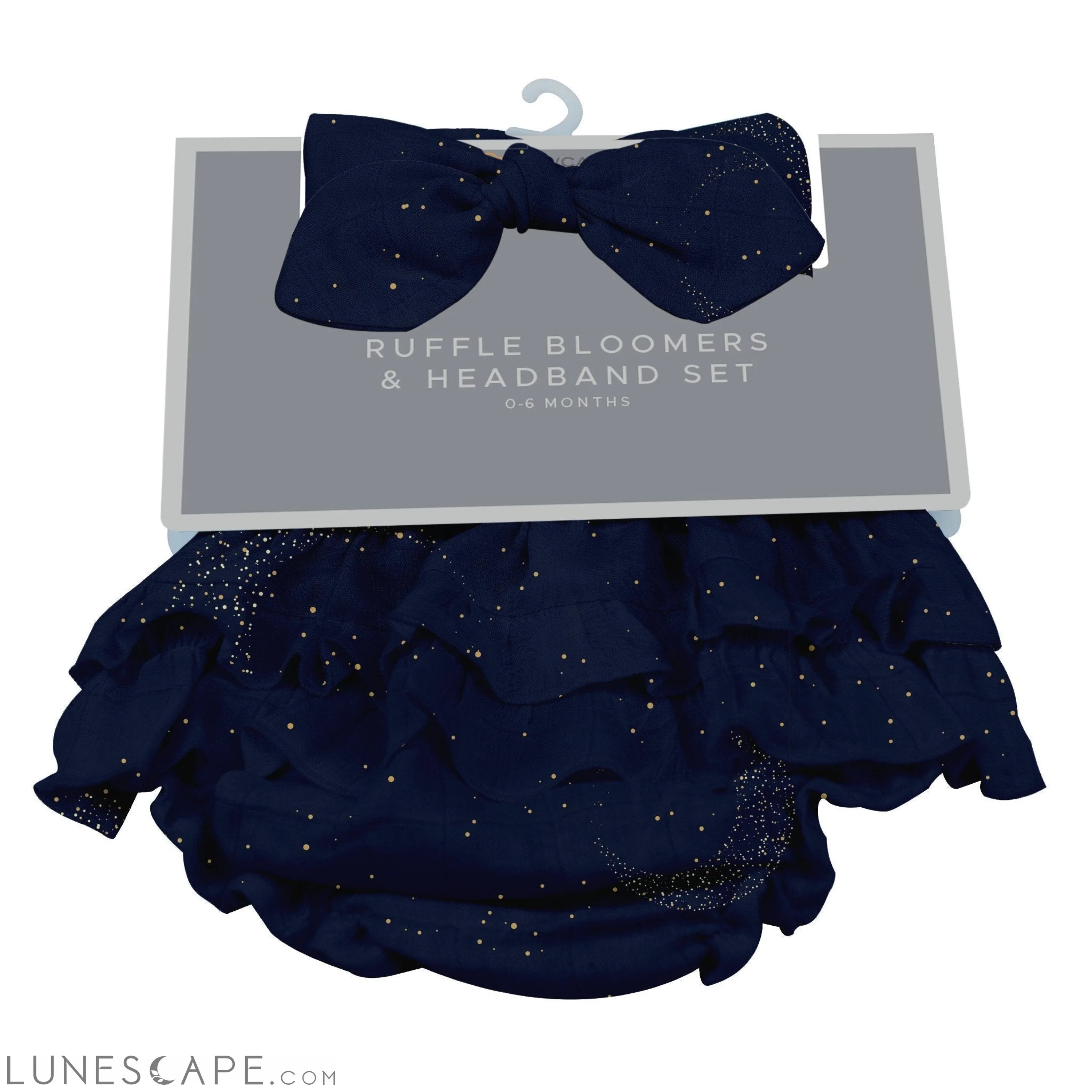 Midnight Moon Bamboo Bloomer Headband Set LUNESCAPE