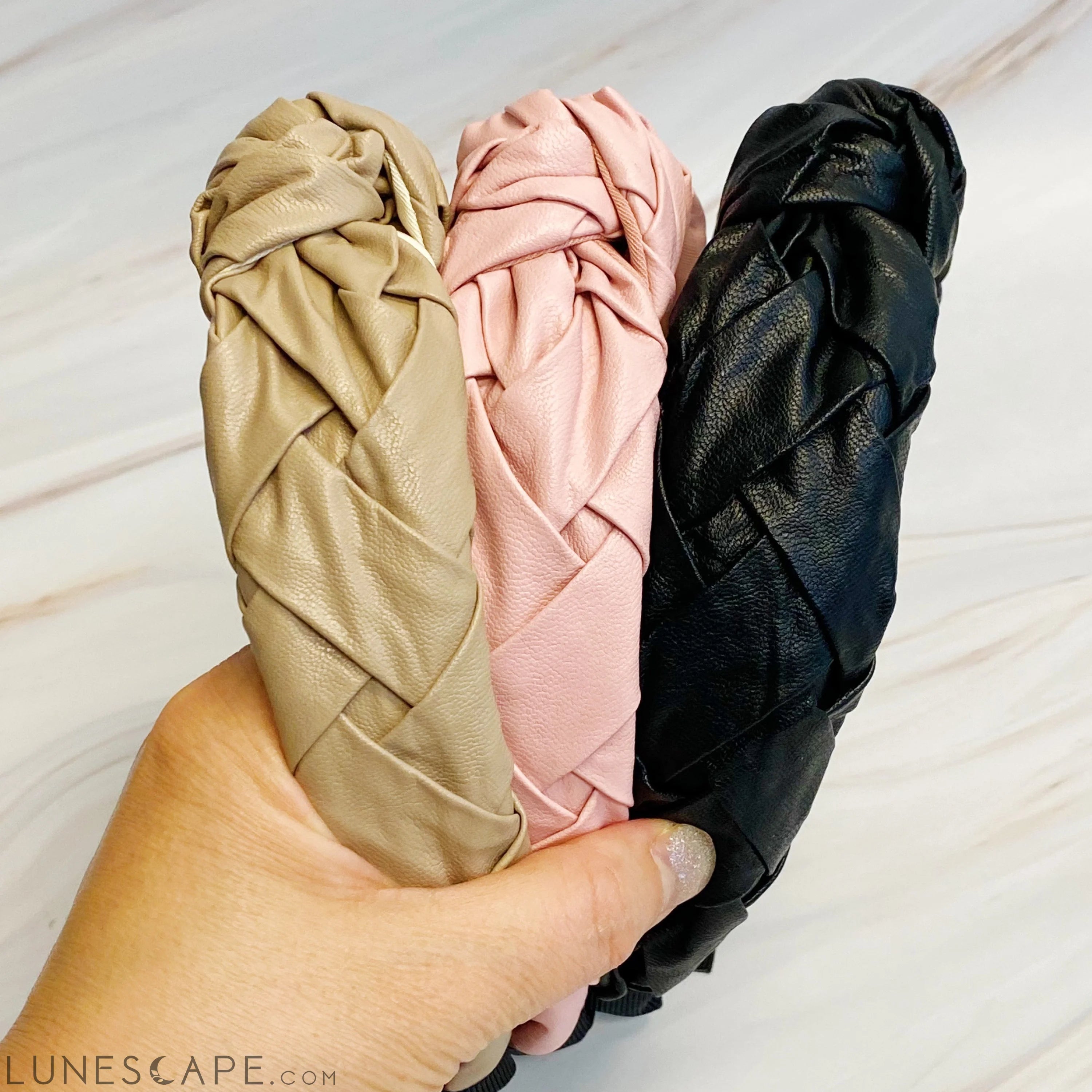 Milano Woven and Knotted Headband LUNESCAPE