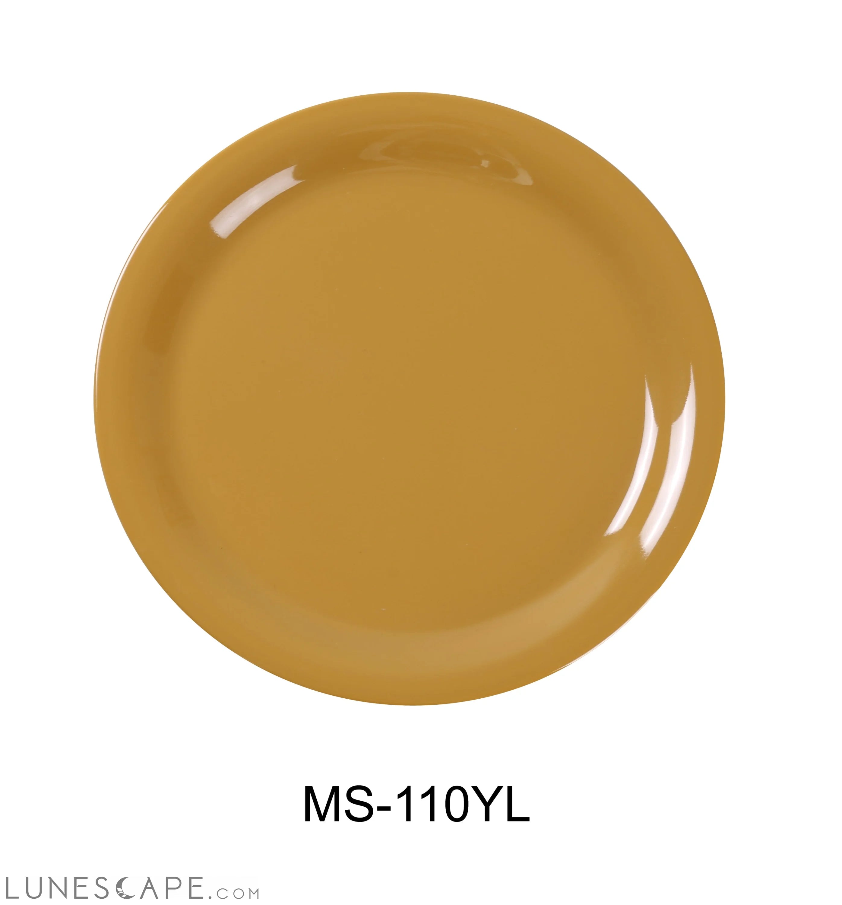 Mile Stone Narrow Rim Round Dinner Plate LUNESCAPE