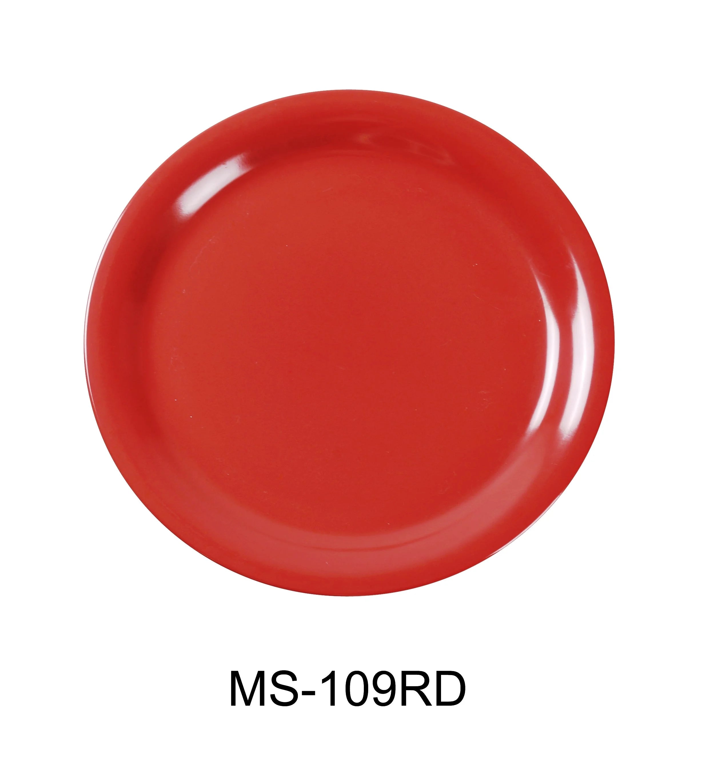 Mile Stone Narrow Rim Round Dinner Plate LUNESCAPE