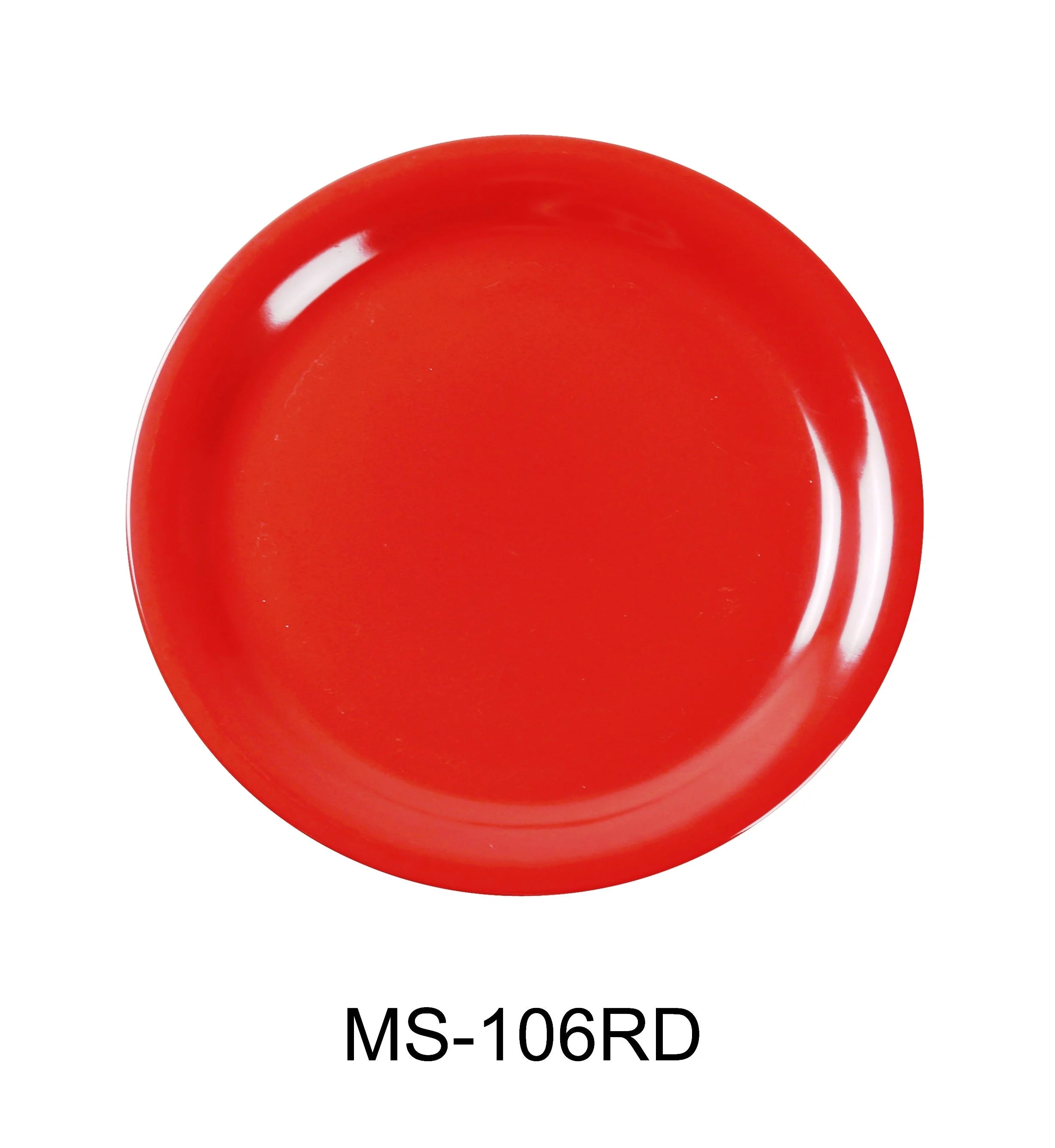 Mile Stone Narrow Rim Round Salad Plate LUNESCAPE
