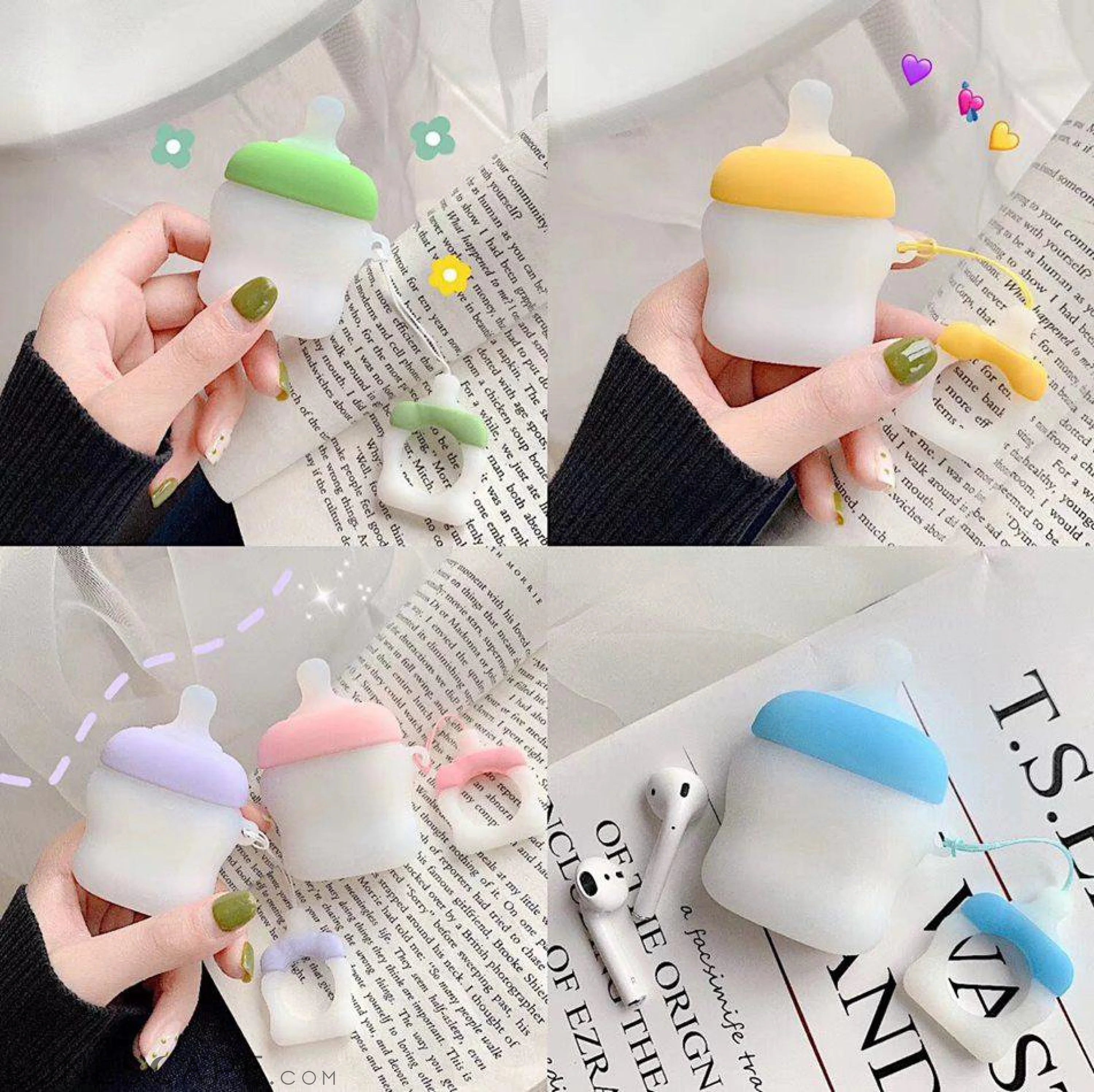 Milk Bottle AirPods Protective Case LUNESCAPE