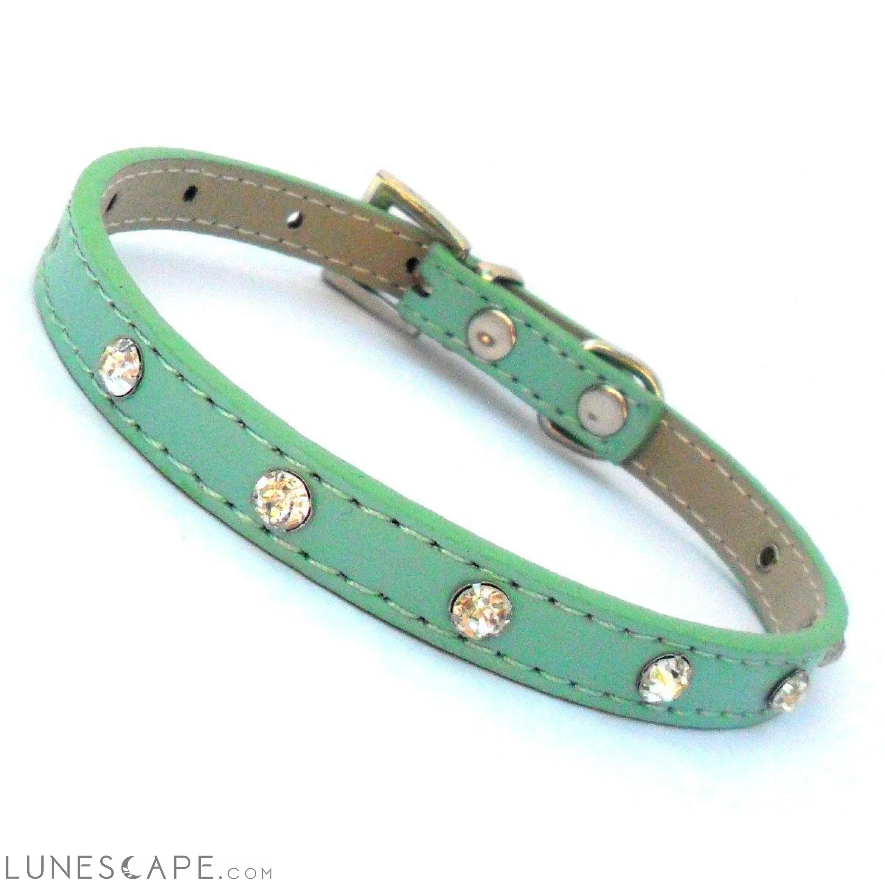 Mini Diamante Collar - Blue LUNESCAPE