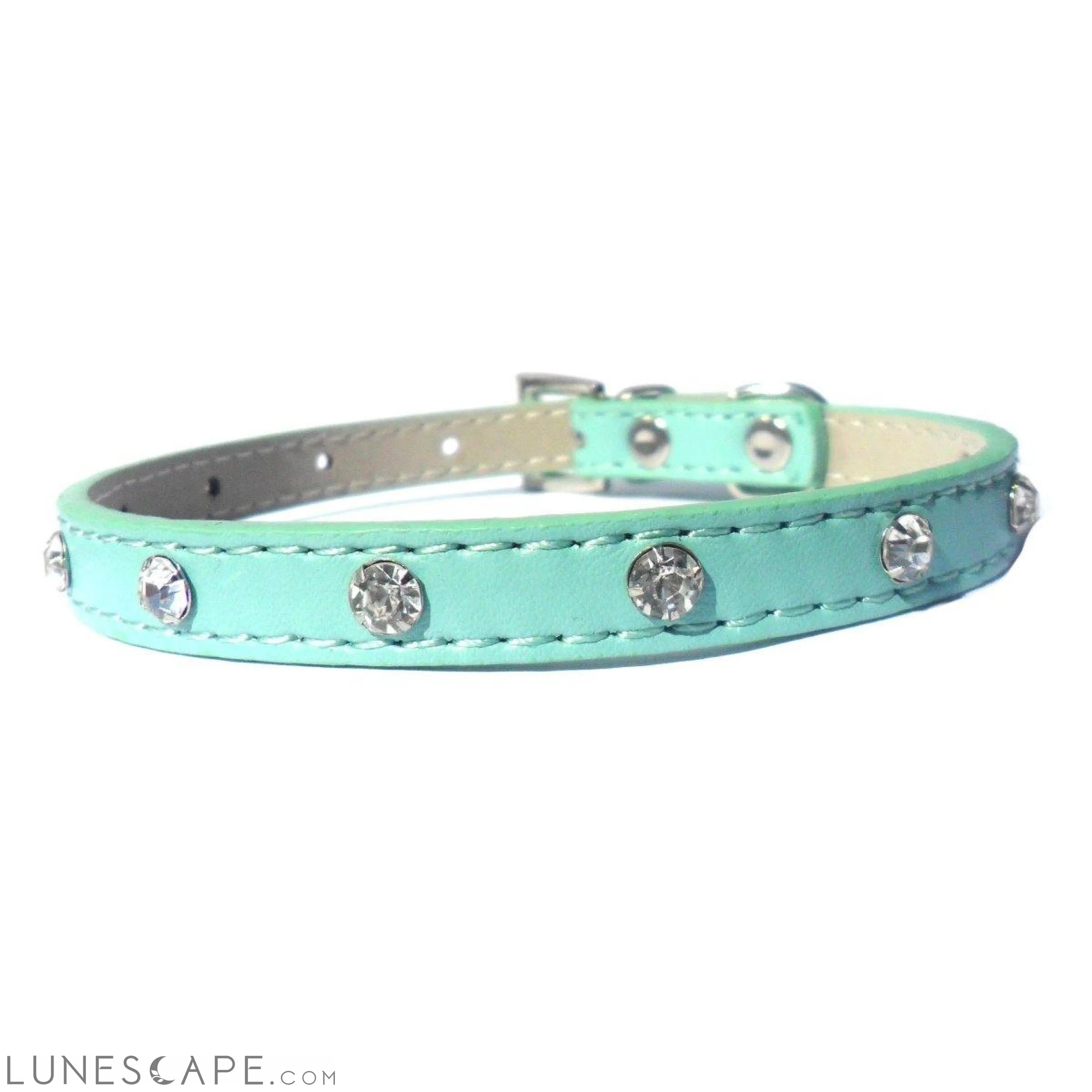 Mini Diamante Collar - Blue LUNESCAPE