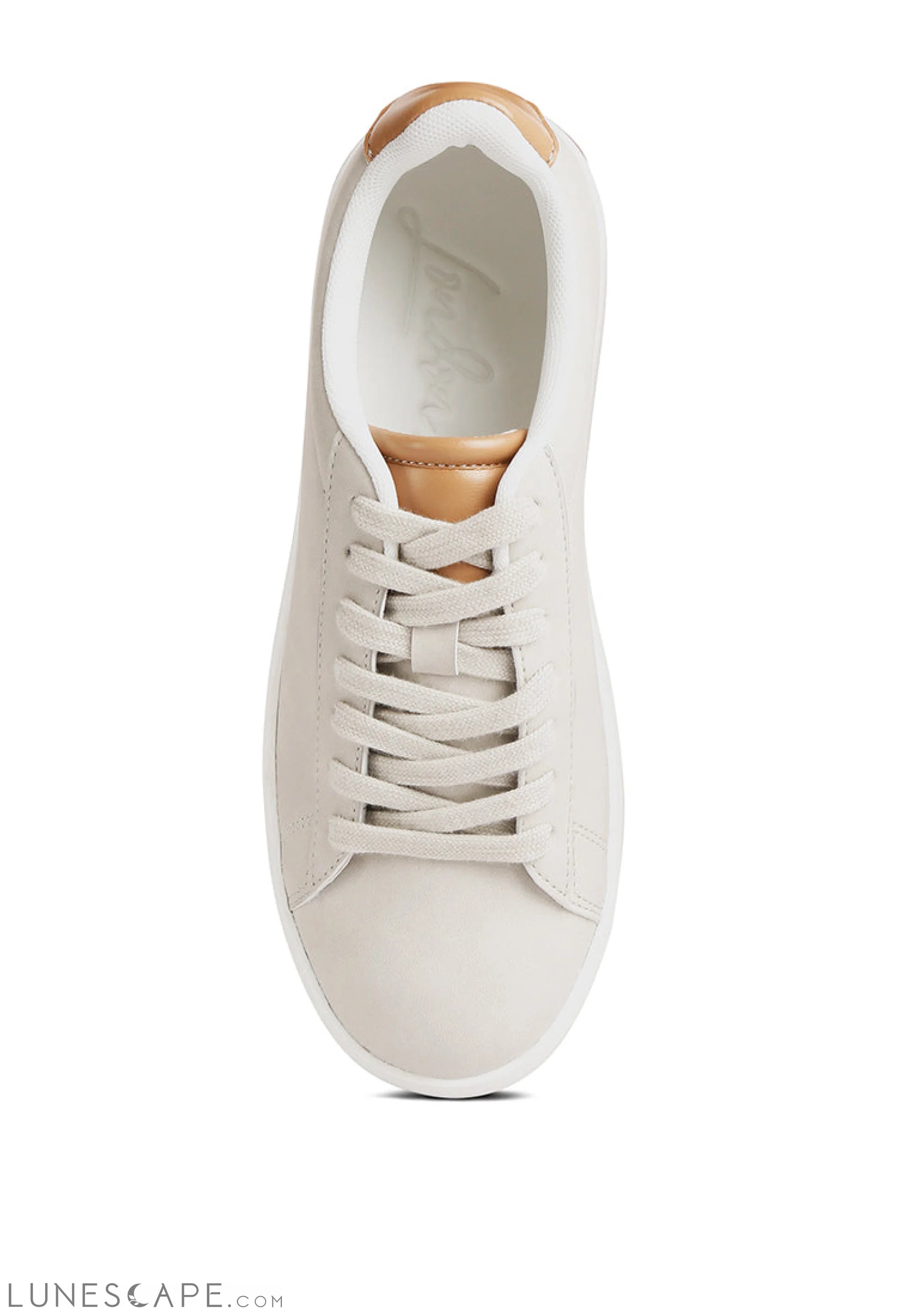 Minky Lace Up Casual Sneakers Women LUNESCAPE