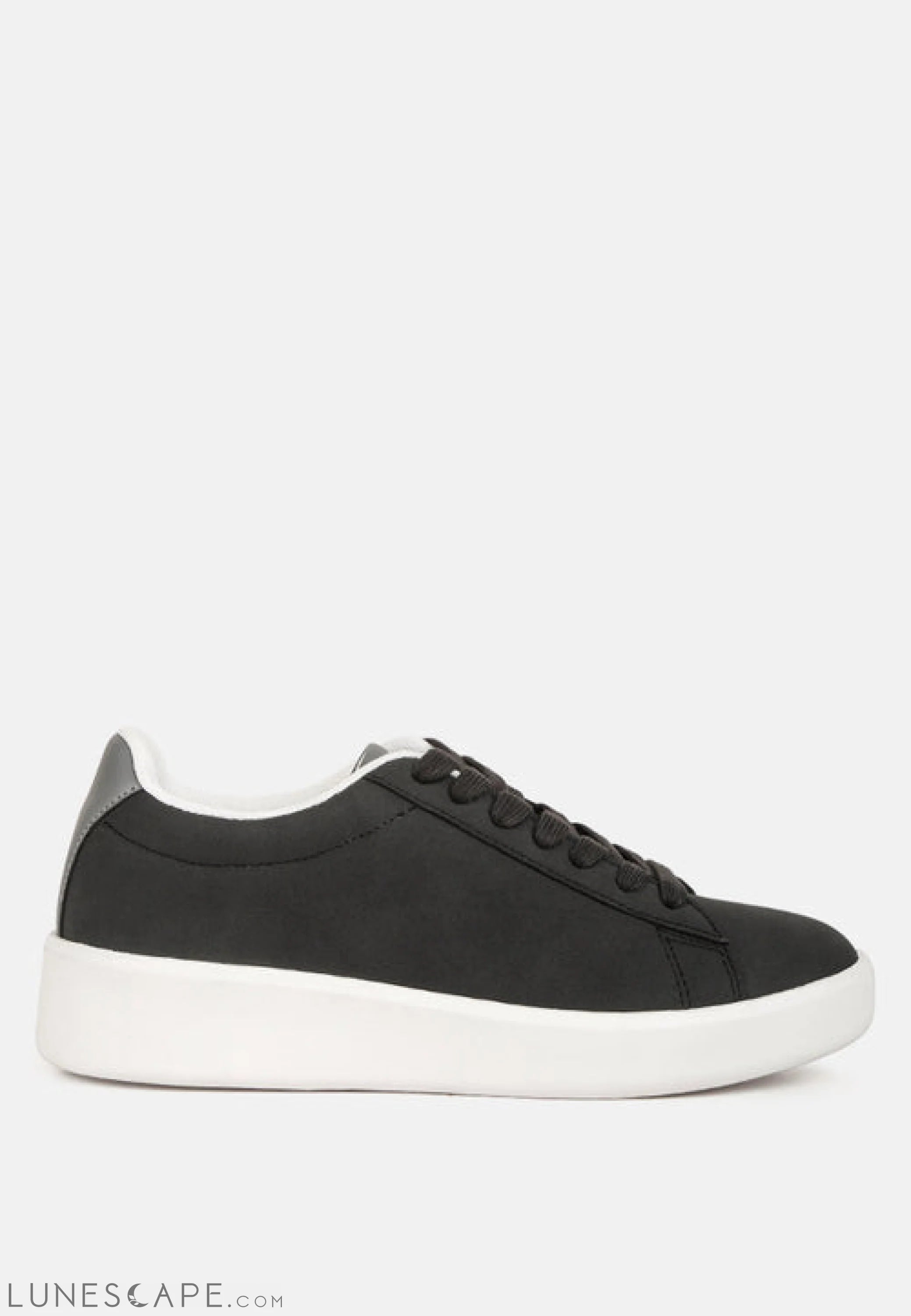 Minky Lace Up Casual Sneakers Women LUNESCAPE