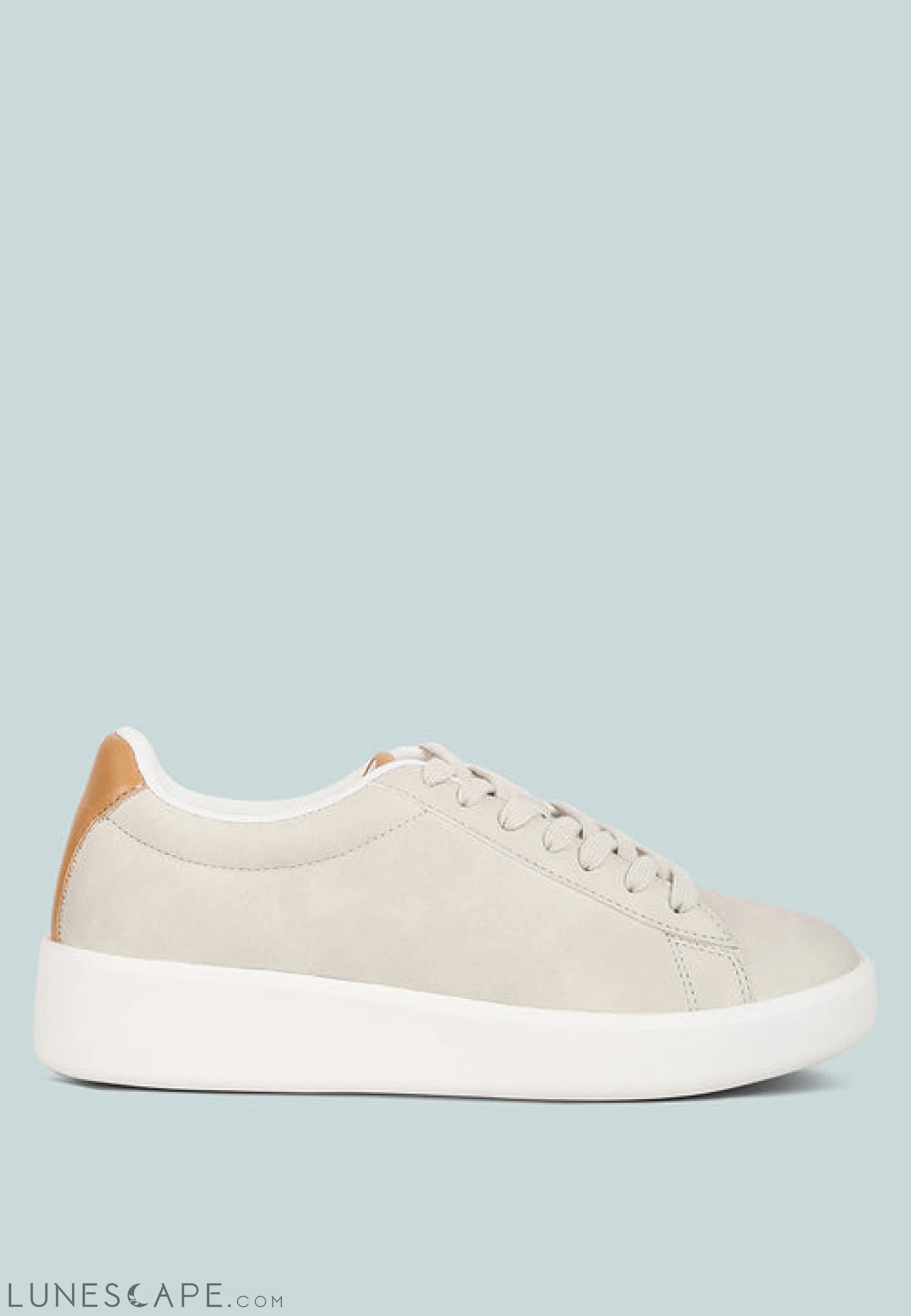 Minky Lace Up Casual Sneakers Women LUNESCAPE