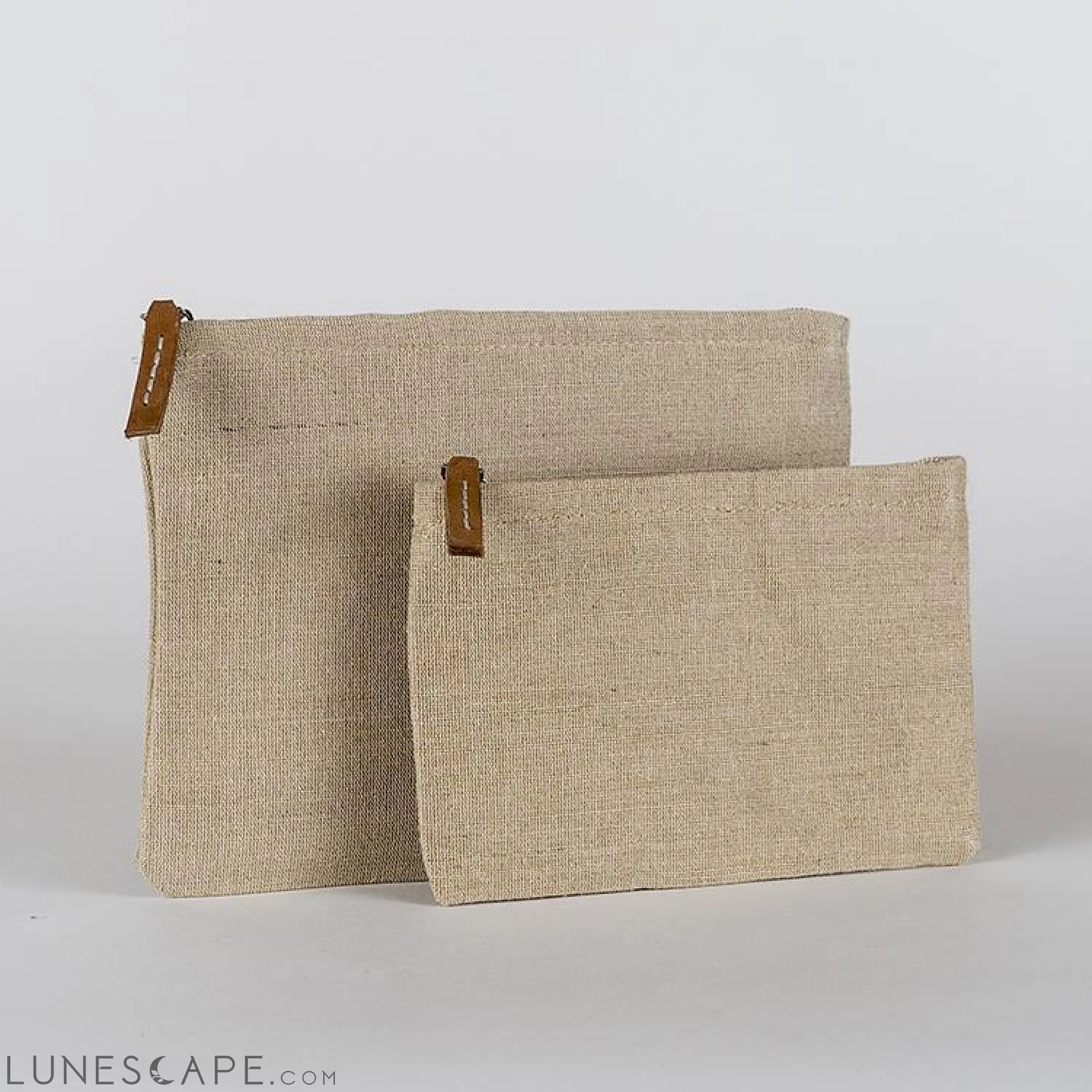 Modern Jute Pouch - Natural LUNESCAPE