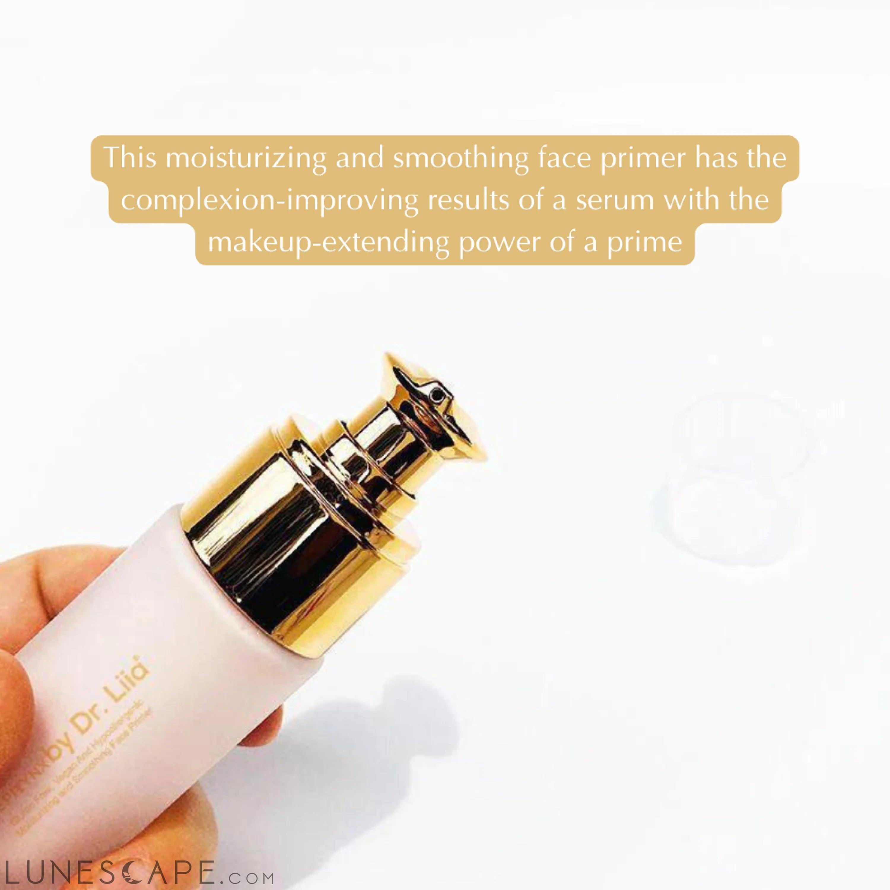 Moisturizing and Smoothing Face Primer LUNESCAPE