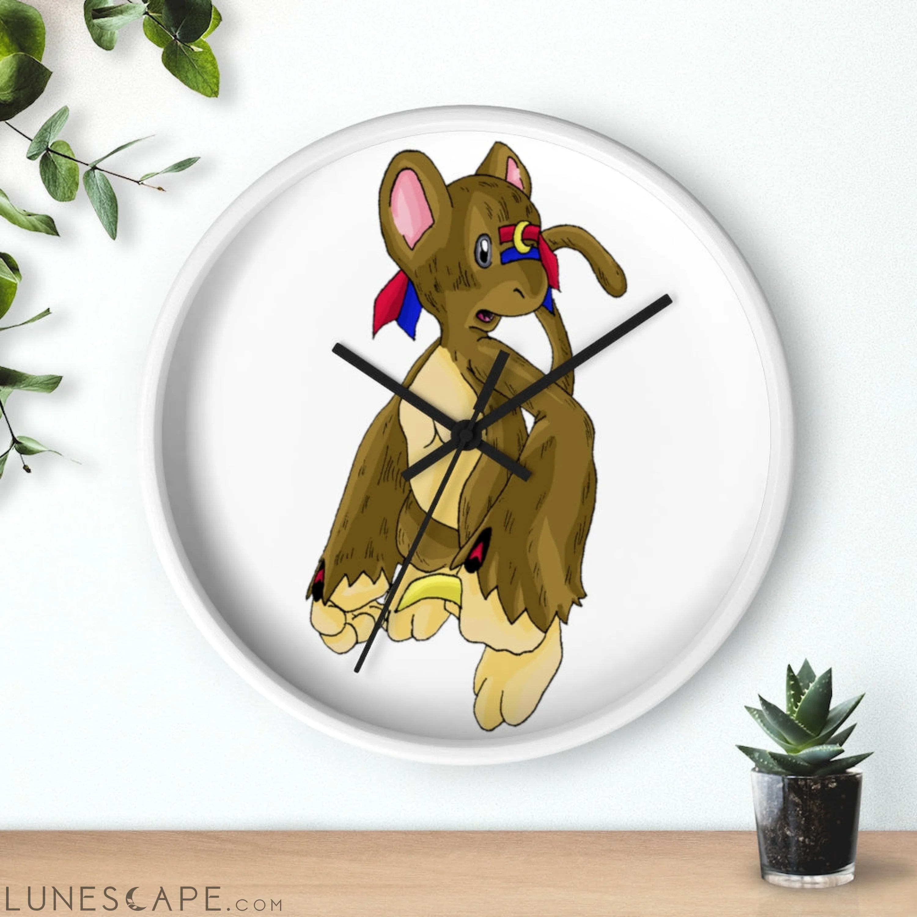 Moonki Wall clock LUNESCAPE