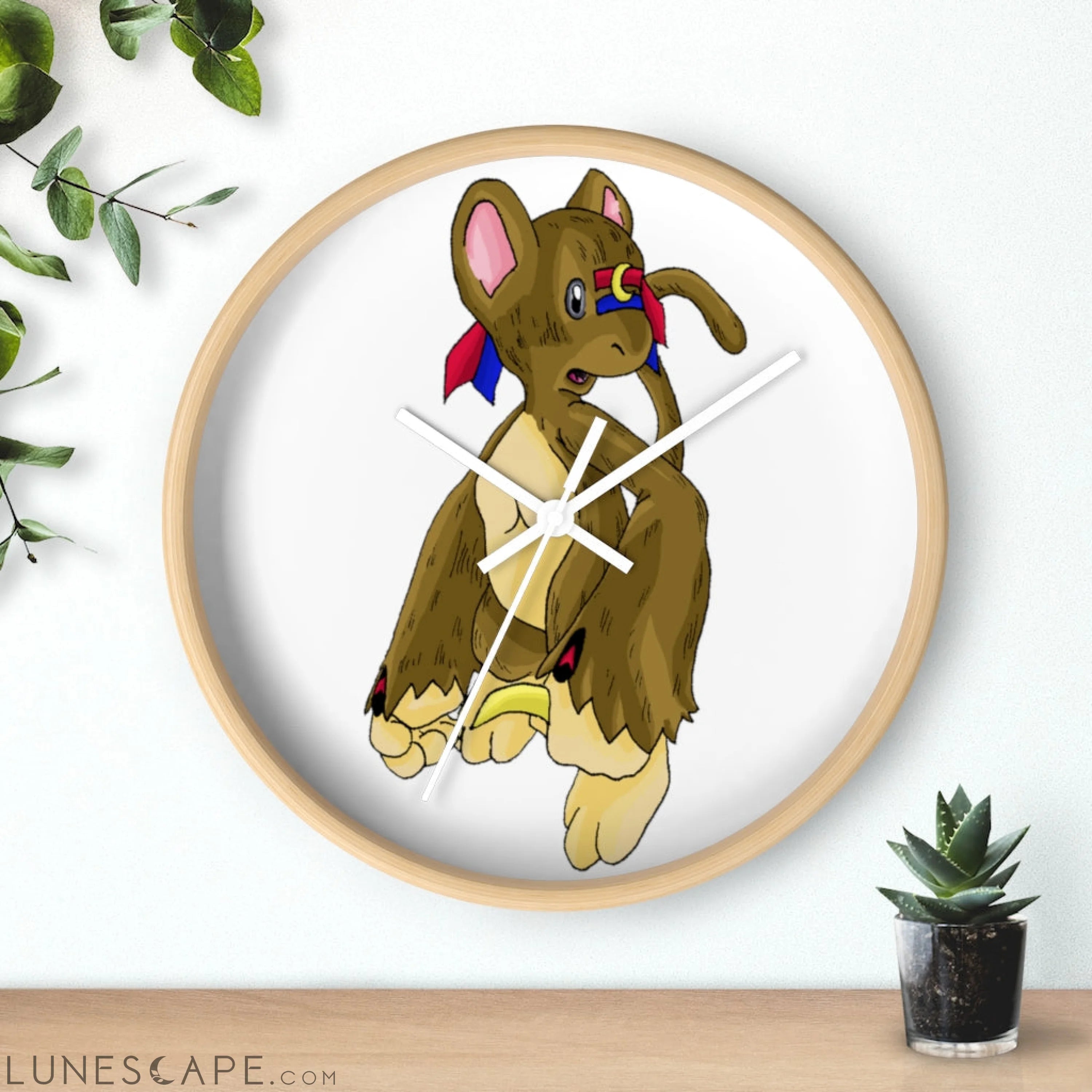 Moonki Wall clock LUNESCAPE
