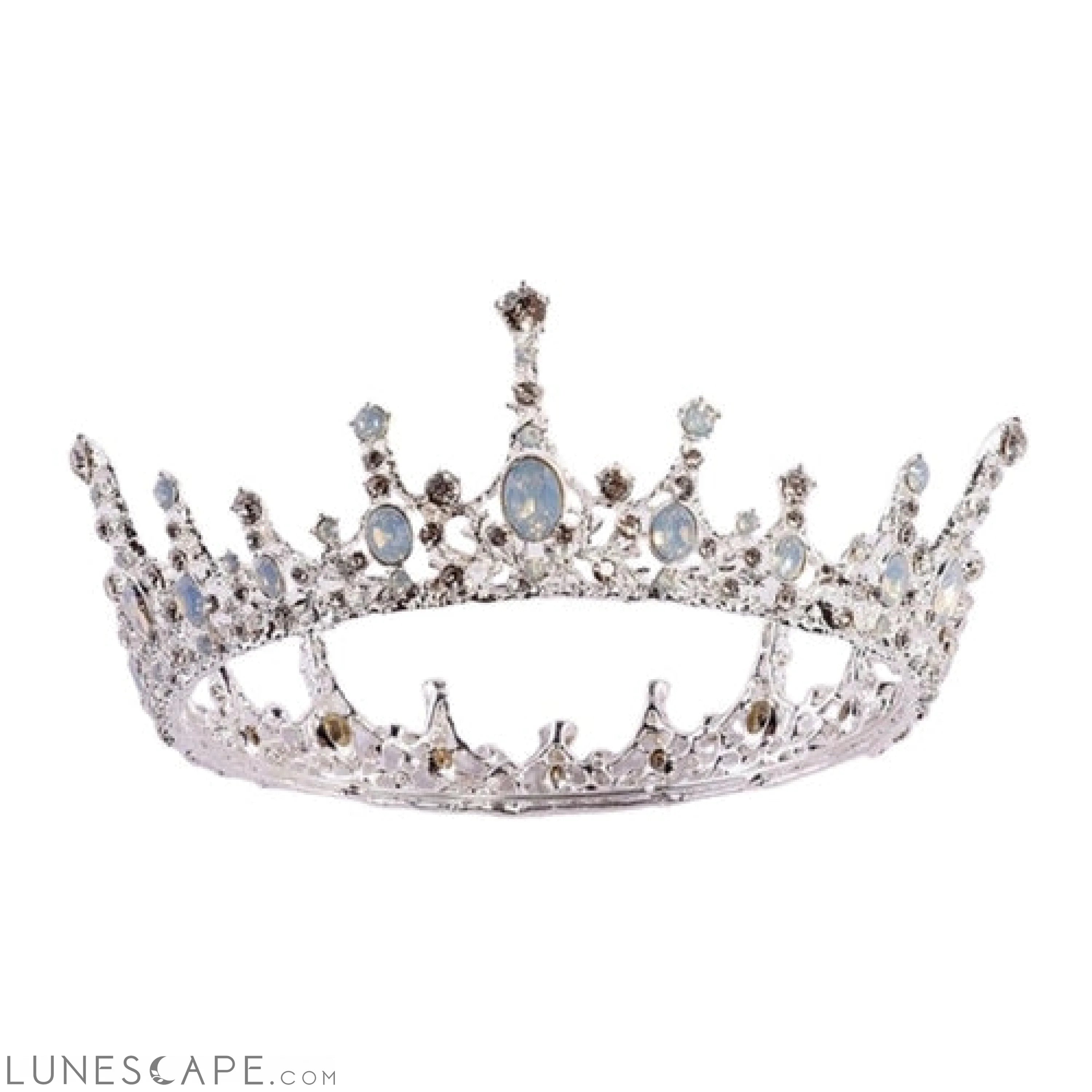 Moonlight Ice Queen Royalty Crown Tiara Opal LUNESCAPE
