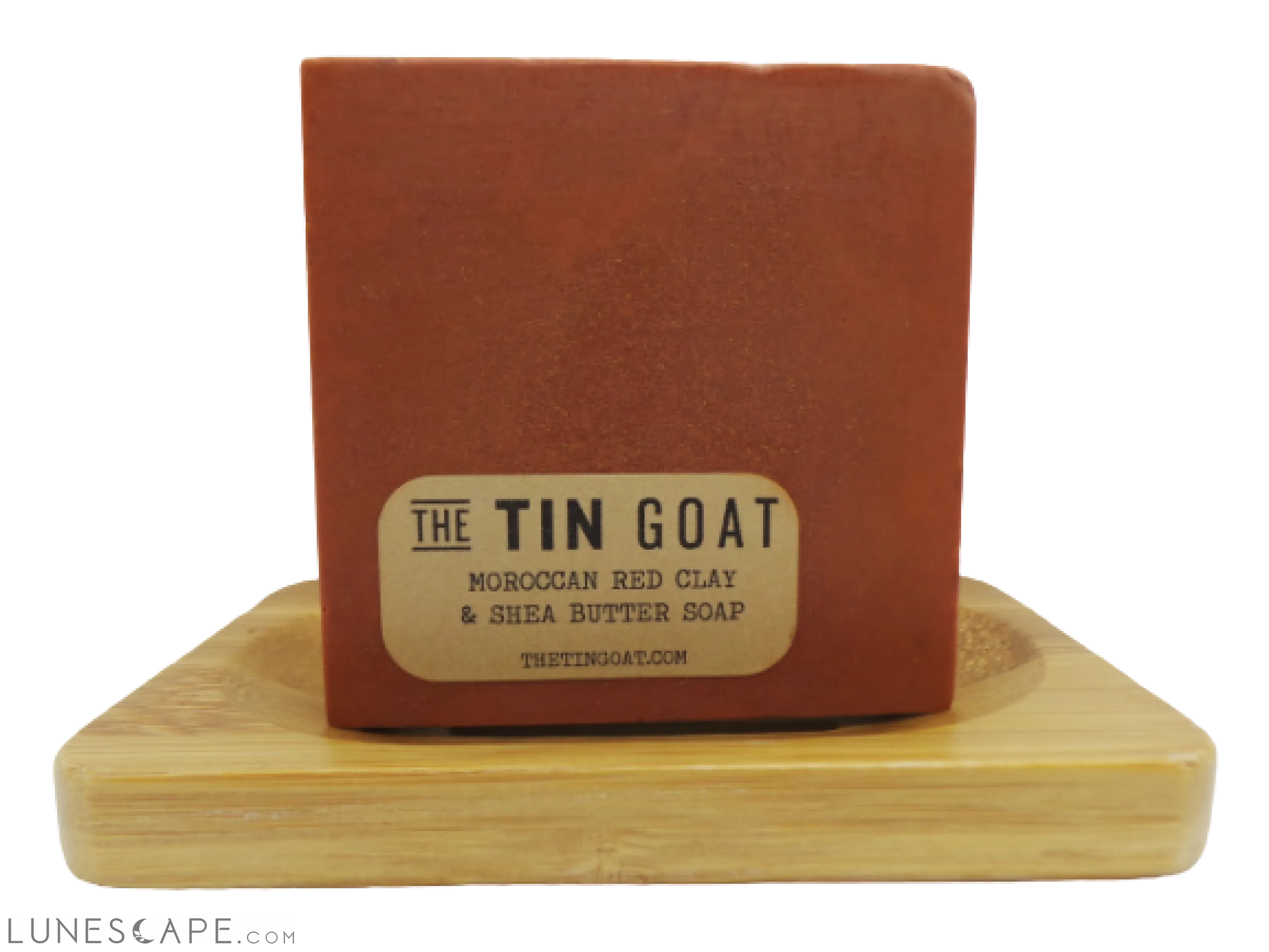 Moroccan Red Clay and Shea Butter Soap LUNESCAPE