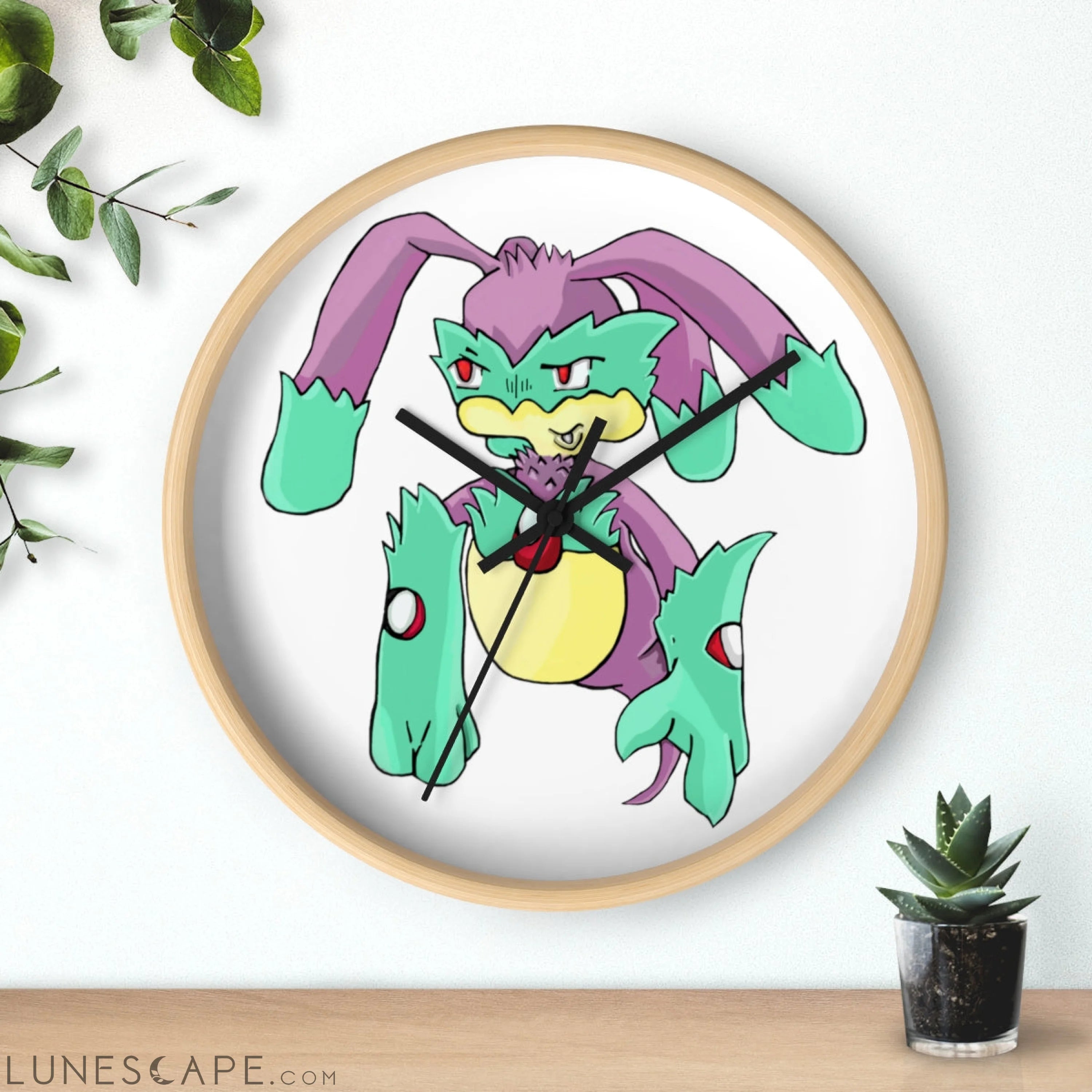 Morphesis Wall clock LUNESCAPE