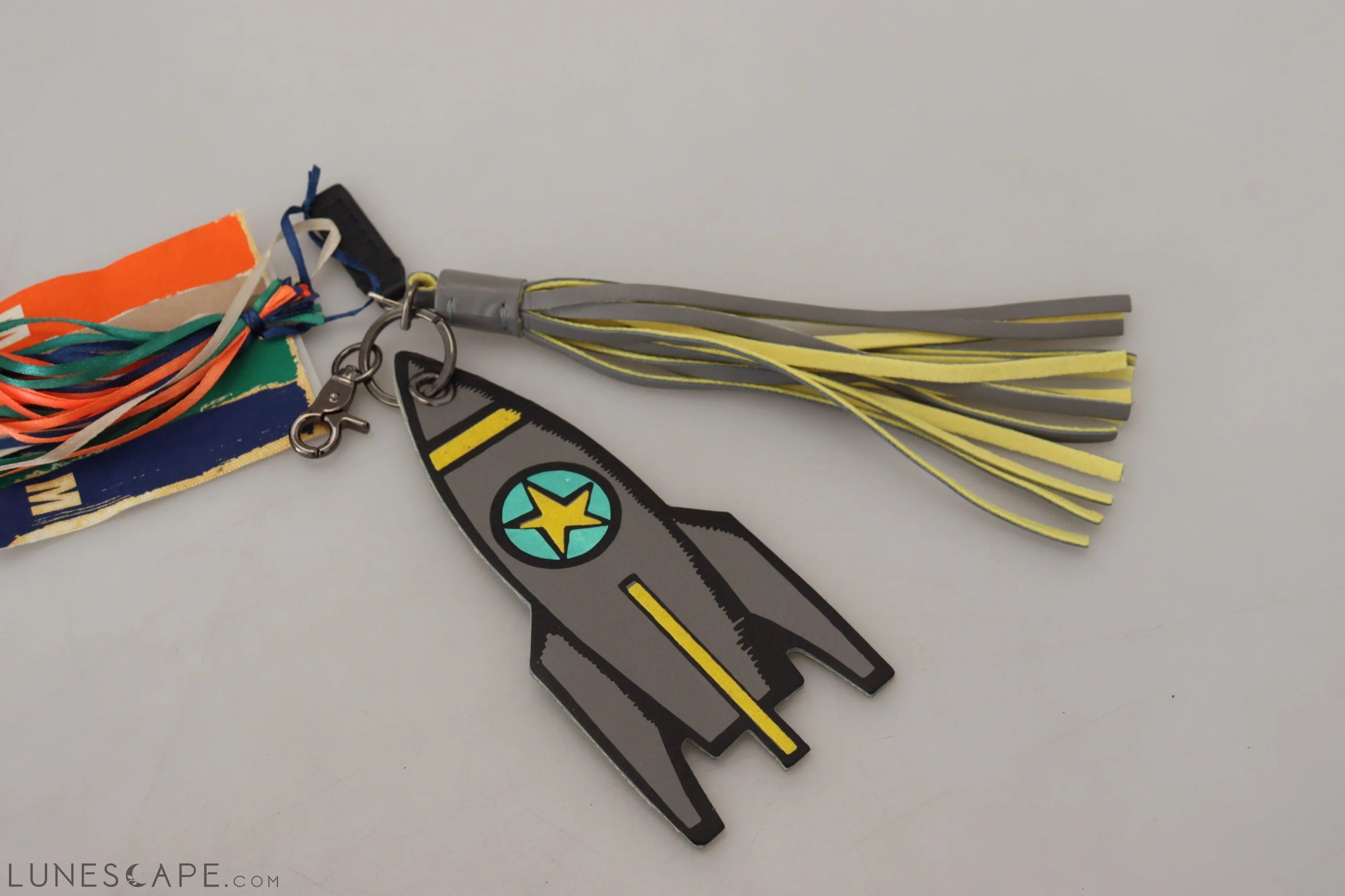 MSGM Chic Multicolor Keychain & Bag Charms LUNESCAPE