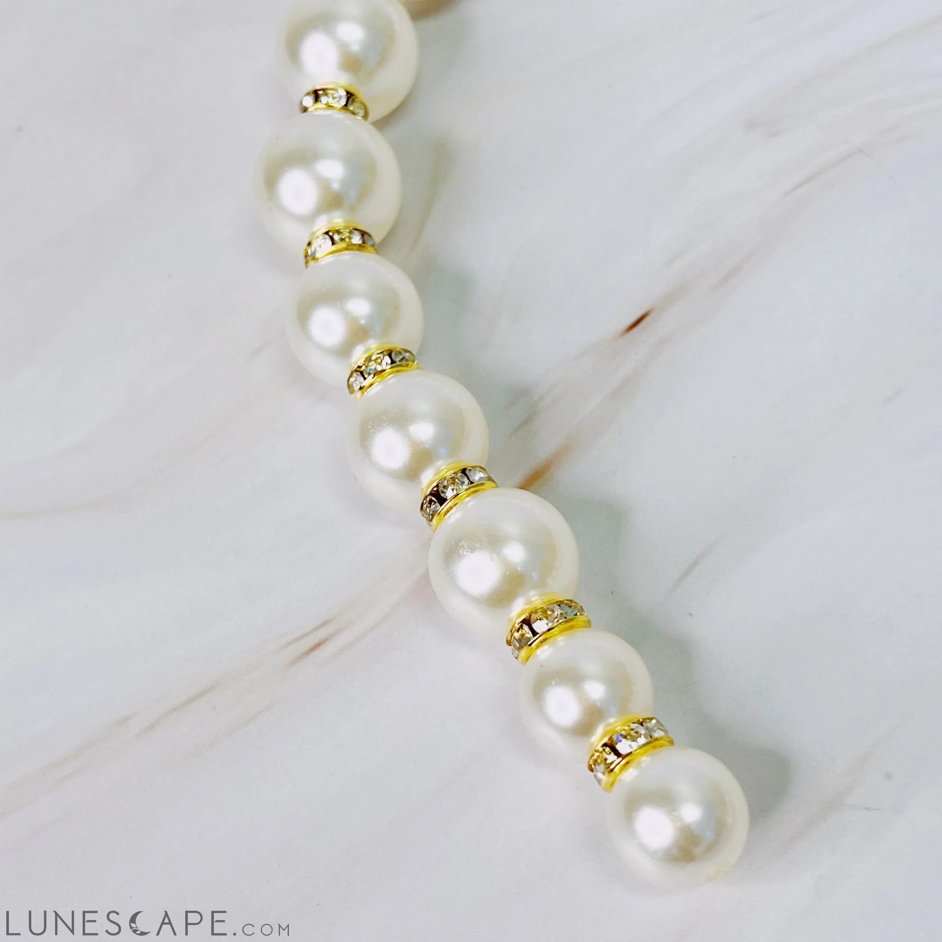 My Lovely Janice Pearl Headband LUNESCAPE