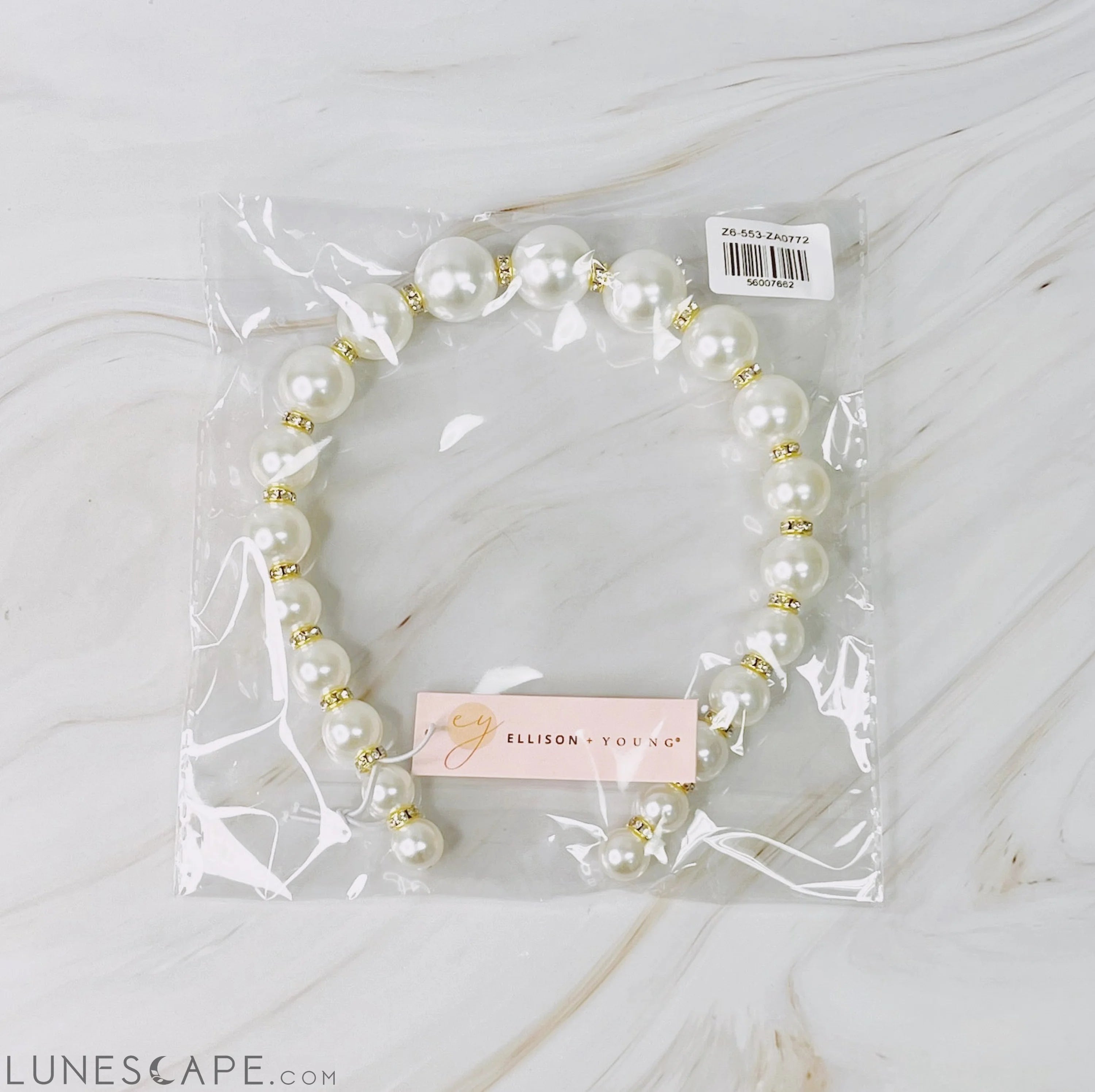 My Lovely Janice Pearl Headband LUNESCAPE