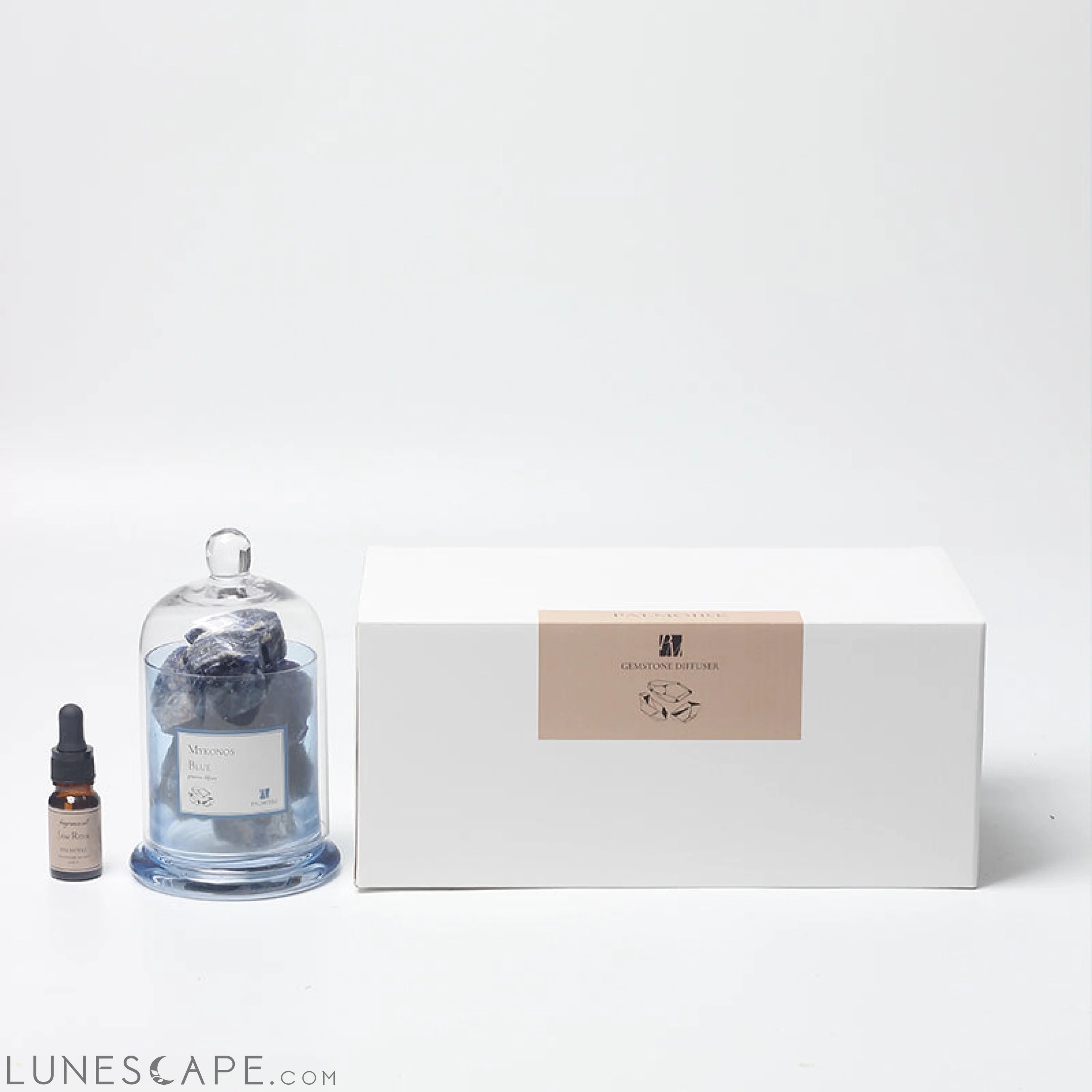 Mykonos Blue Gemstone Diffuser LUNESCAPE