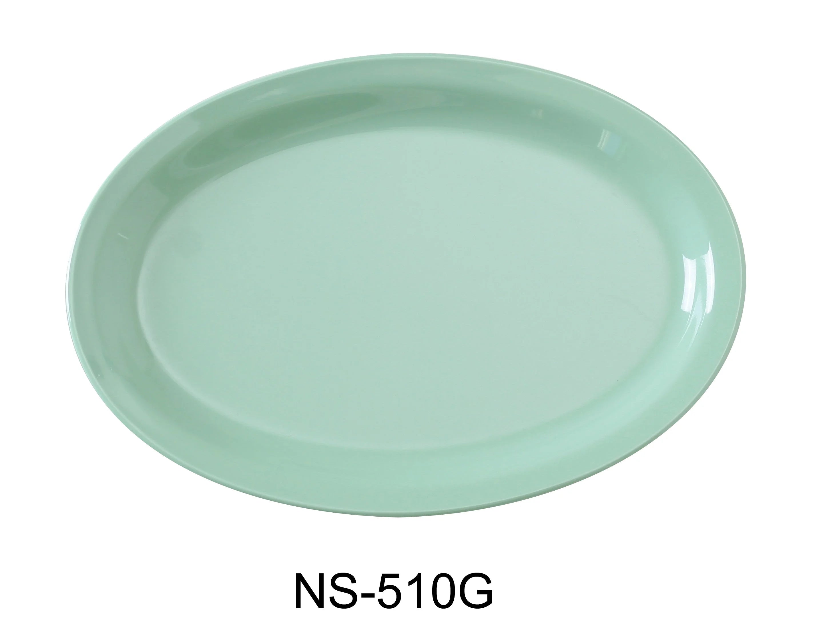 Nessico Oval Platter with Narrow Rim LUNESCAPE