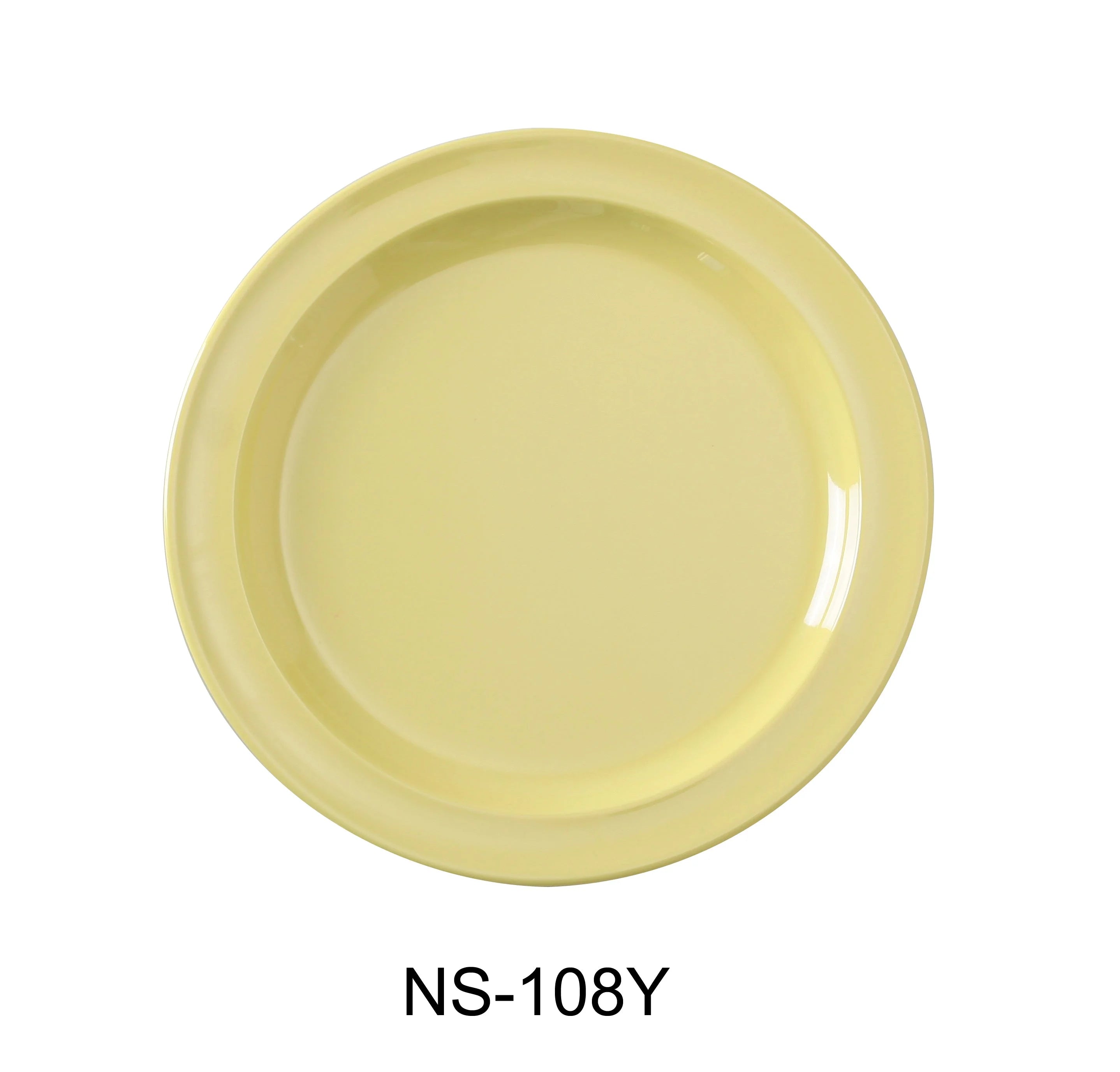 Nessico Round Dinner Salad Plate LUNESCAPE