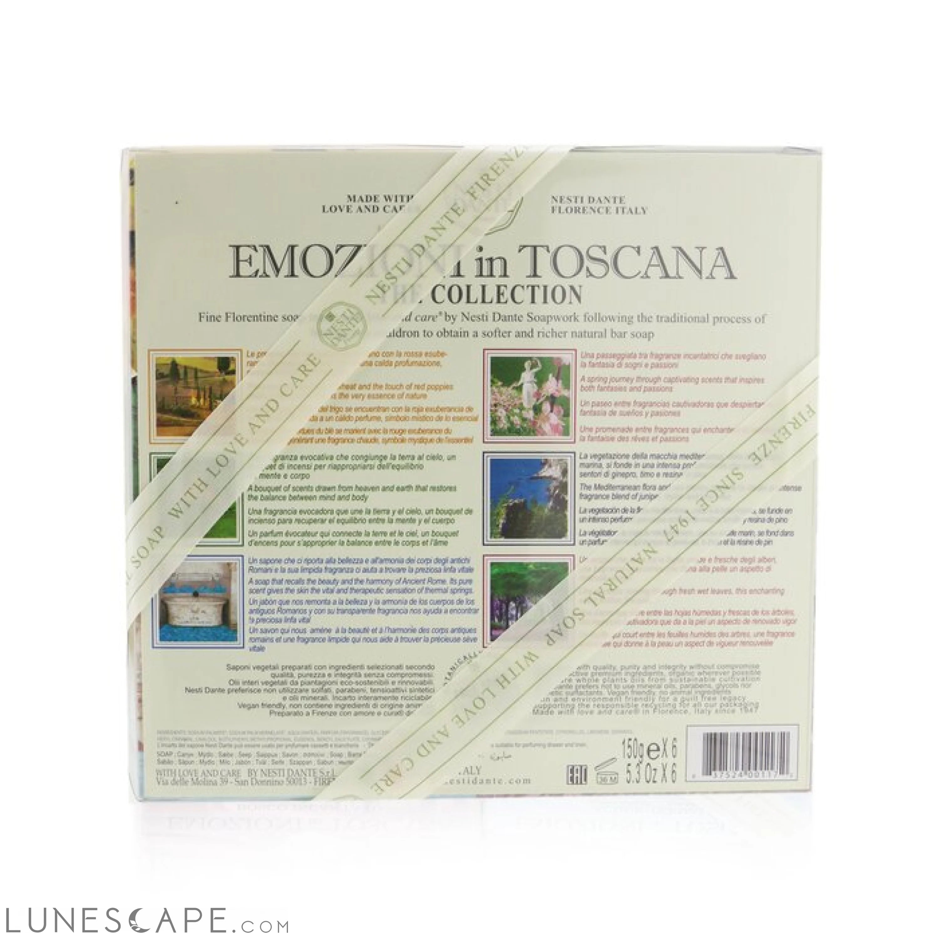 NESTI DANTE - Emozioni in Toscana the Collection Gift Set  Hand Soap LUNESCAPE