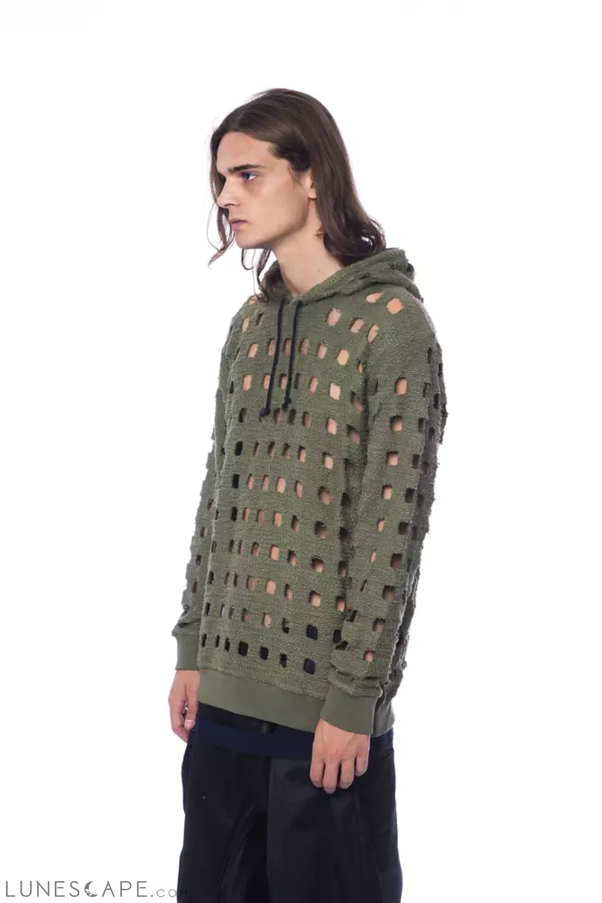 Nicolo Tonetto Army Cotton Men Sweater LUNESCAPE