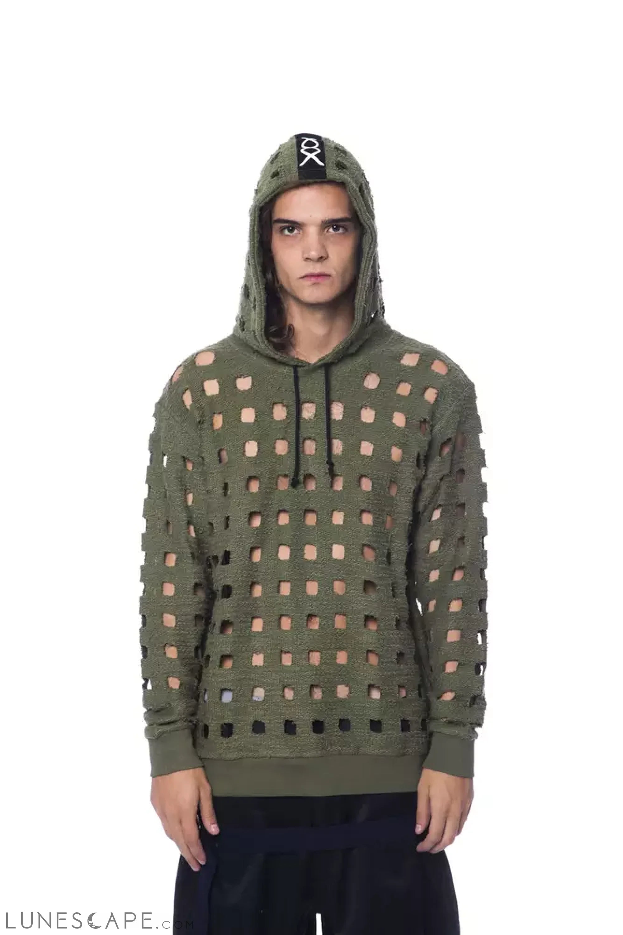 Nicolo Tonetto Army Cotton Men Sweater LUNESCAPE